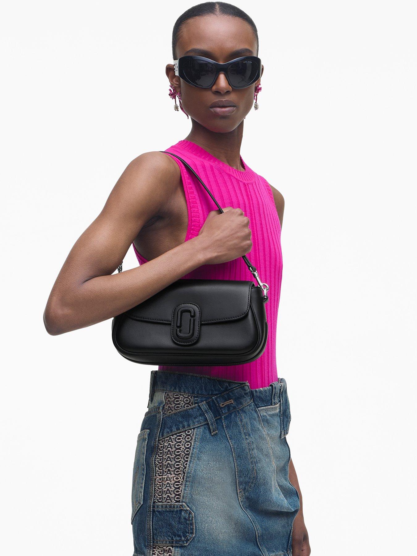 Image 2 of 5 of MARC JACOBS The Large Shoulder Bag - Black