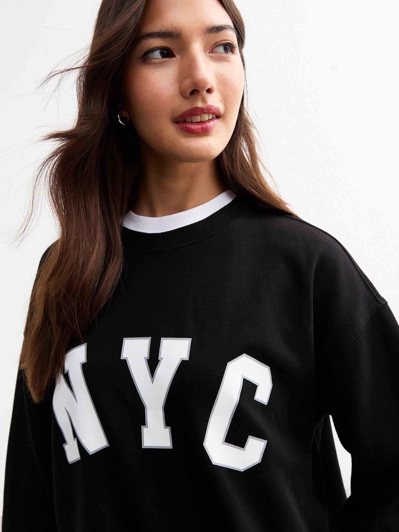 Sweat-shirt NAME IT Fille – Manches Longues, Coupe Boxy, Imprimé NYC, 100% Coton - 6