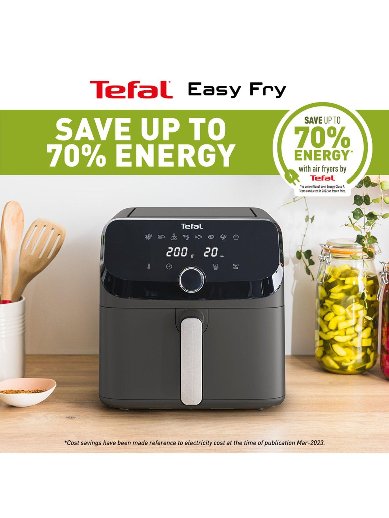 Image 4 of 7 of Tefal Easy Fry Mega Air Fryer - Coal Grey