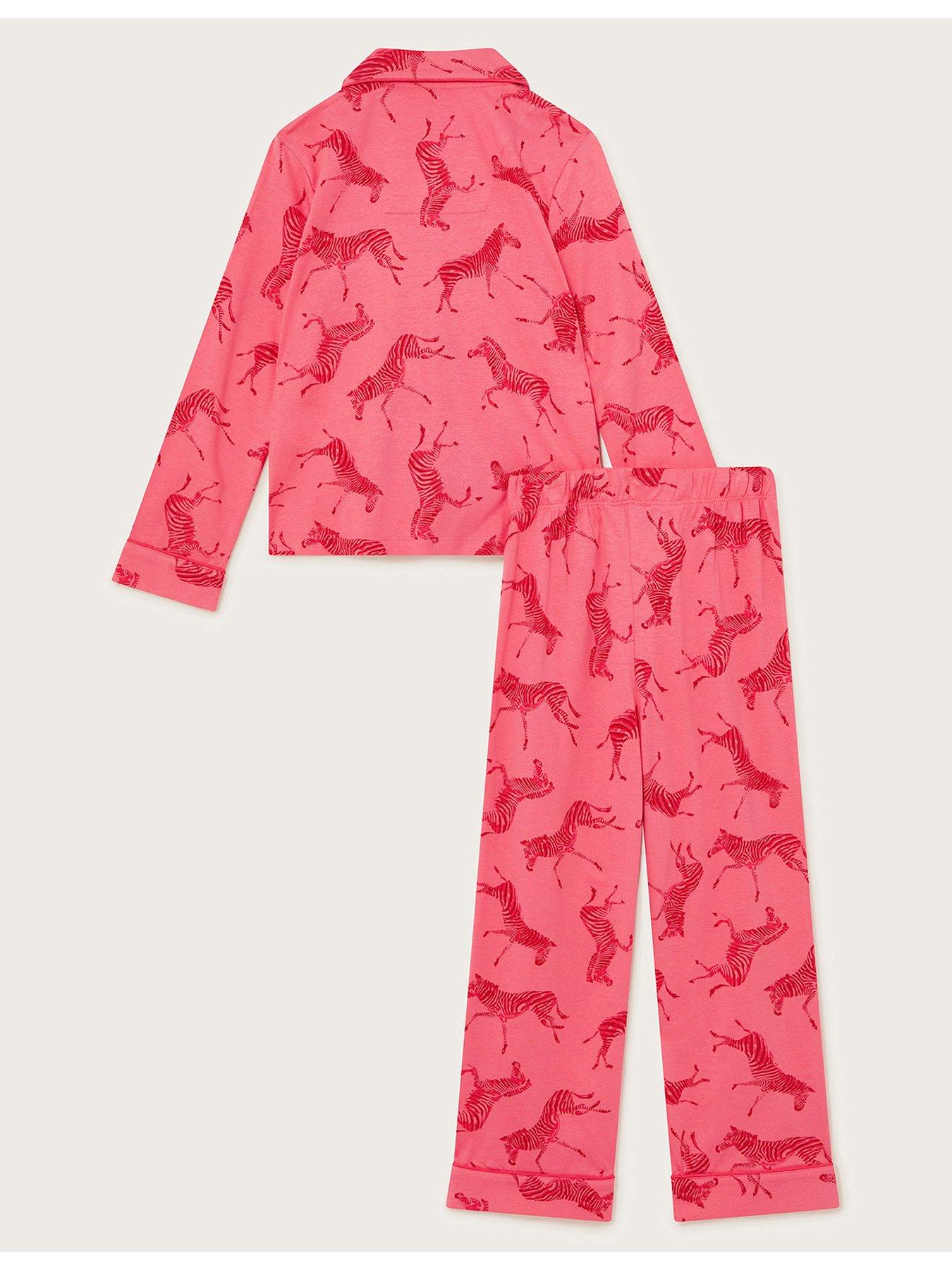 Children's zebra pyjamas hotsell