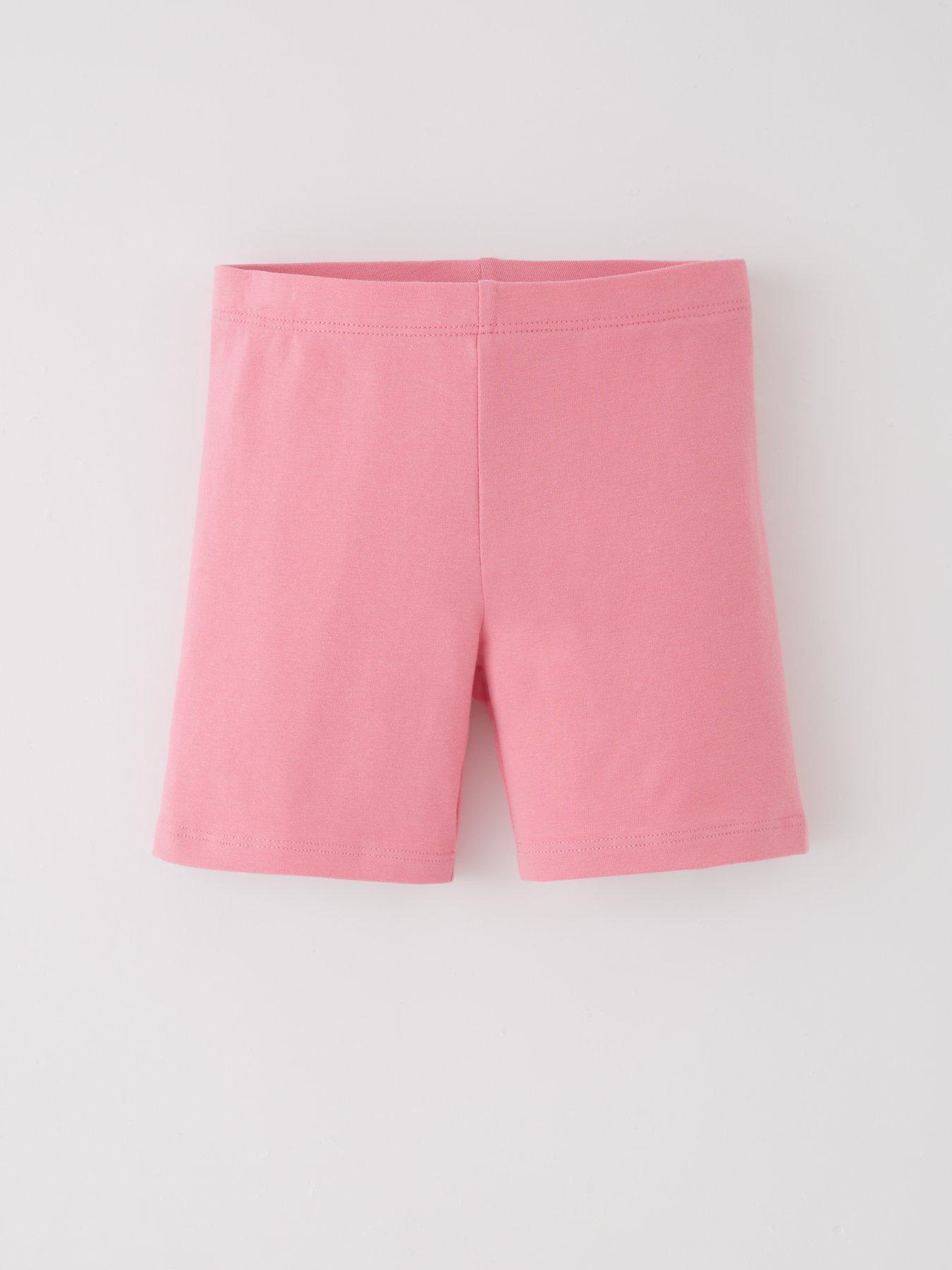 Image 4 of 5 of Mini V by Very Girls Matching Set 3 Pack Ice Cream Cycling Shorts - Multi