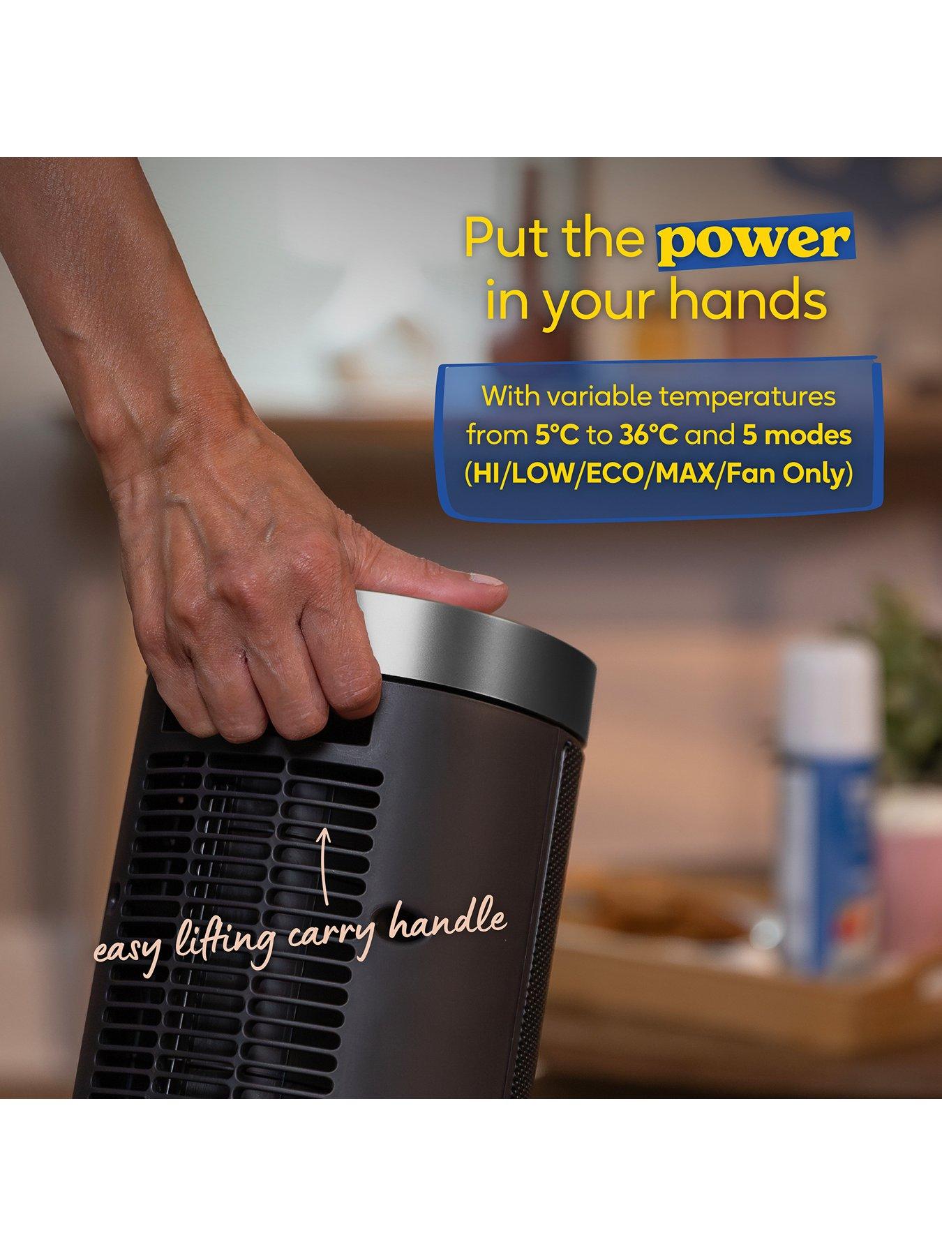 Image 6 of 7 of Russell Hobbs RHCTH2001S 2kw Oscillating Ceramic Heater - Digital Display