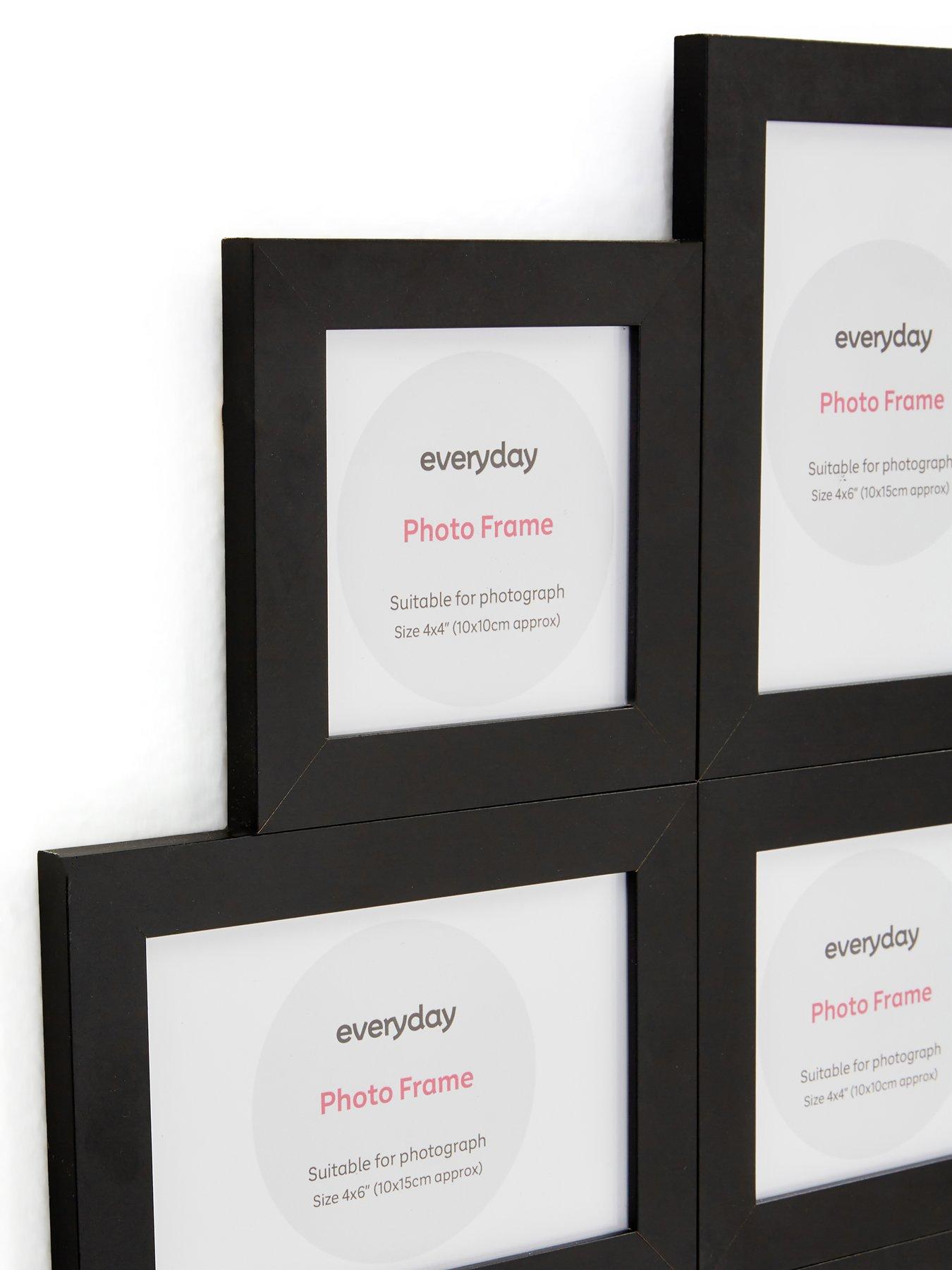 The Very Collection 9-Photo Cluster Frame in Black – 50 x 50 cm | Very