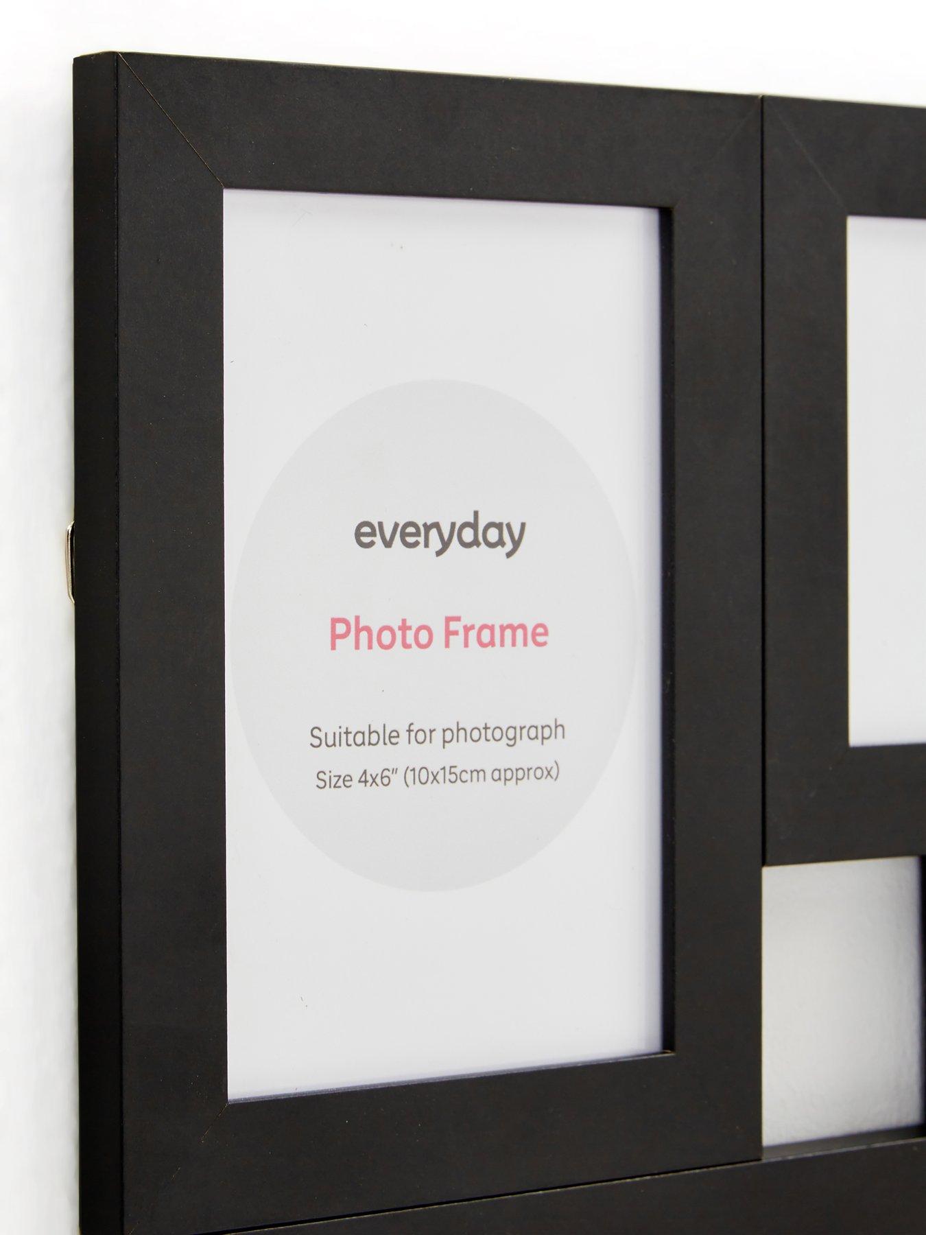 Image 4 of 5 of Very Home 4-Photo Cluster Frame in Black