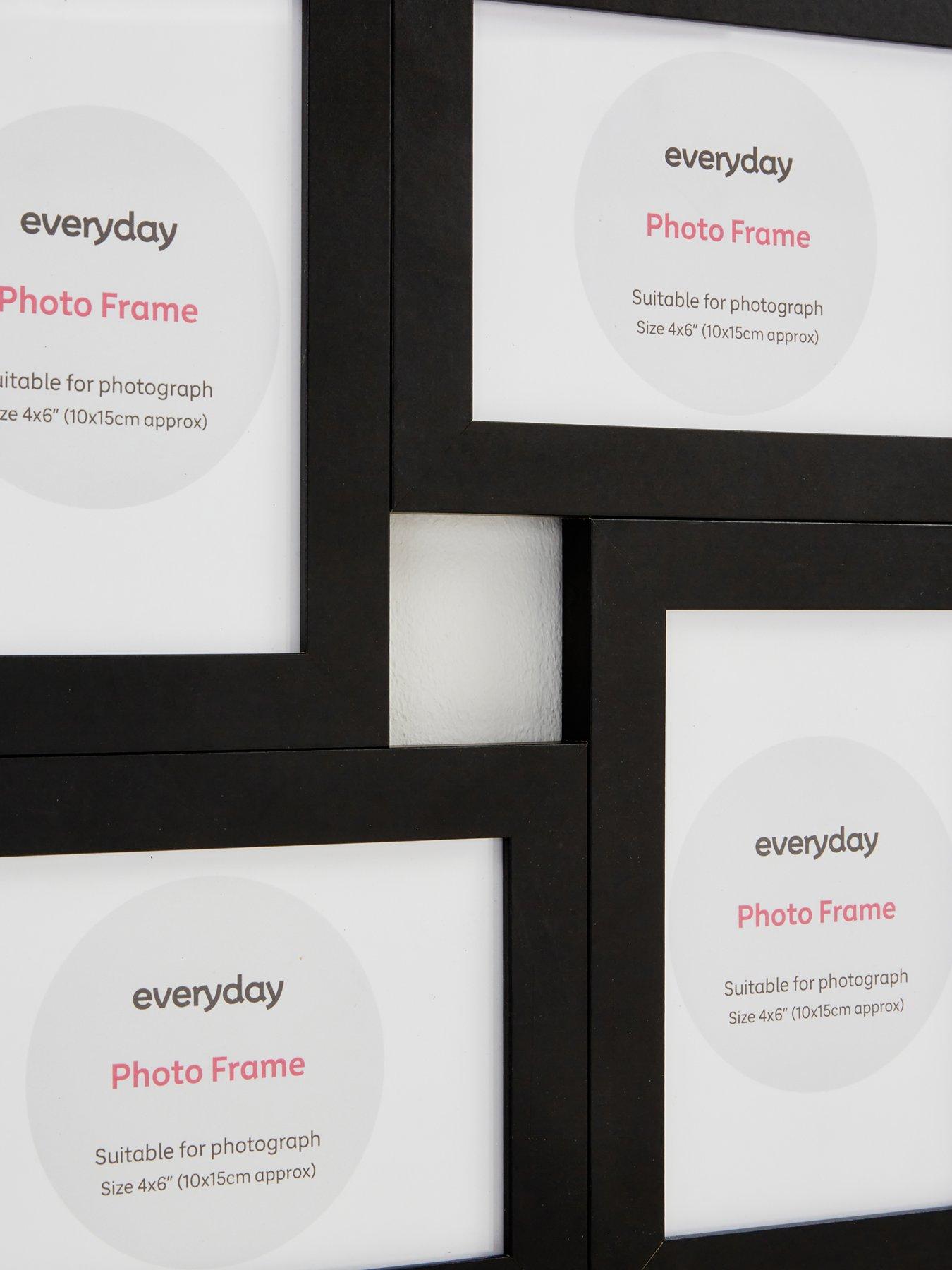 Image 5 of 5 of Very Home 4-Photo Cluster Frame in Black
