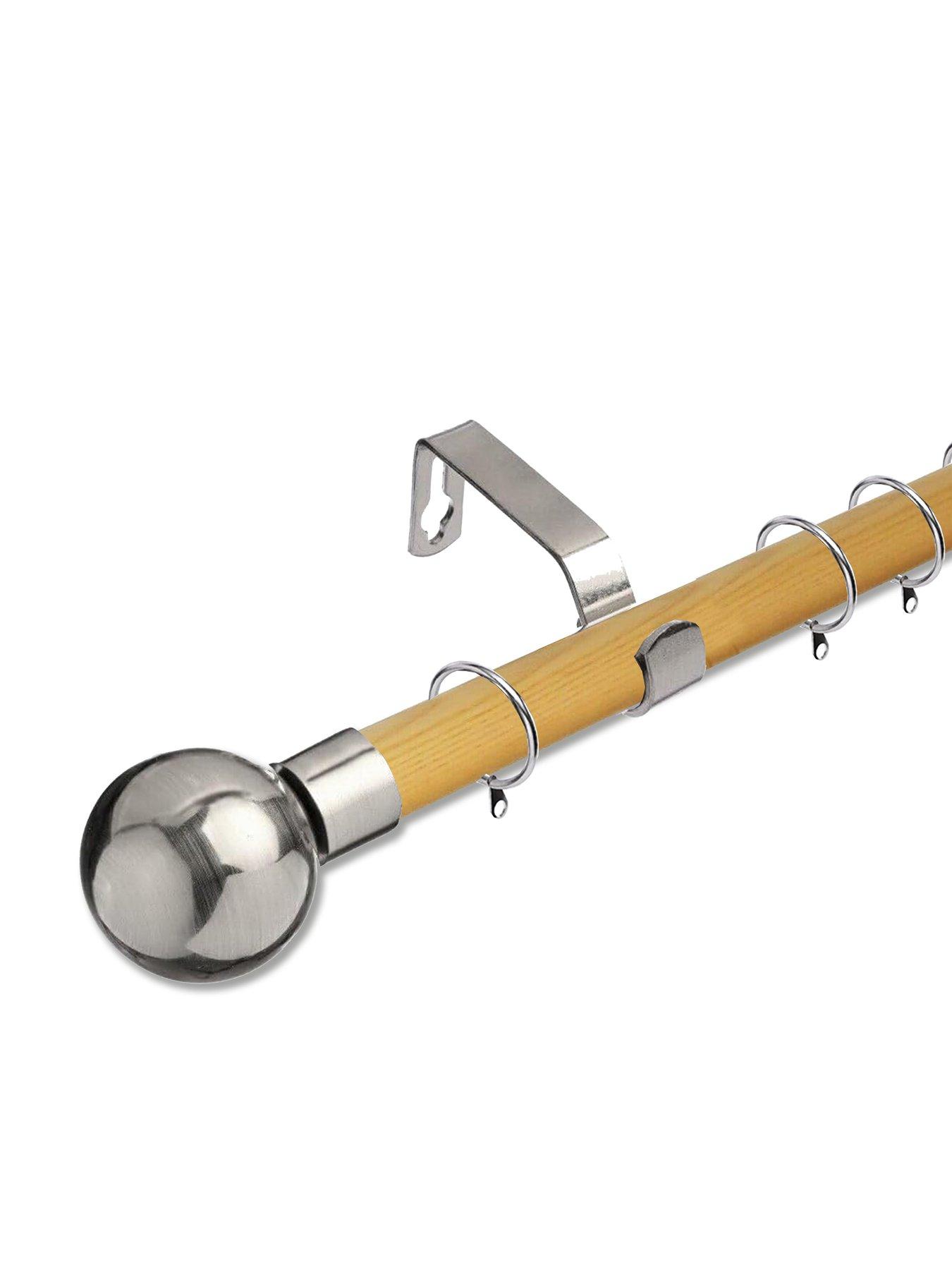 Very Home 28mm Wood/Metal Pole 150cm