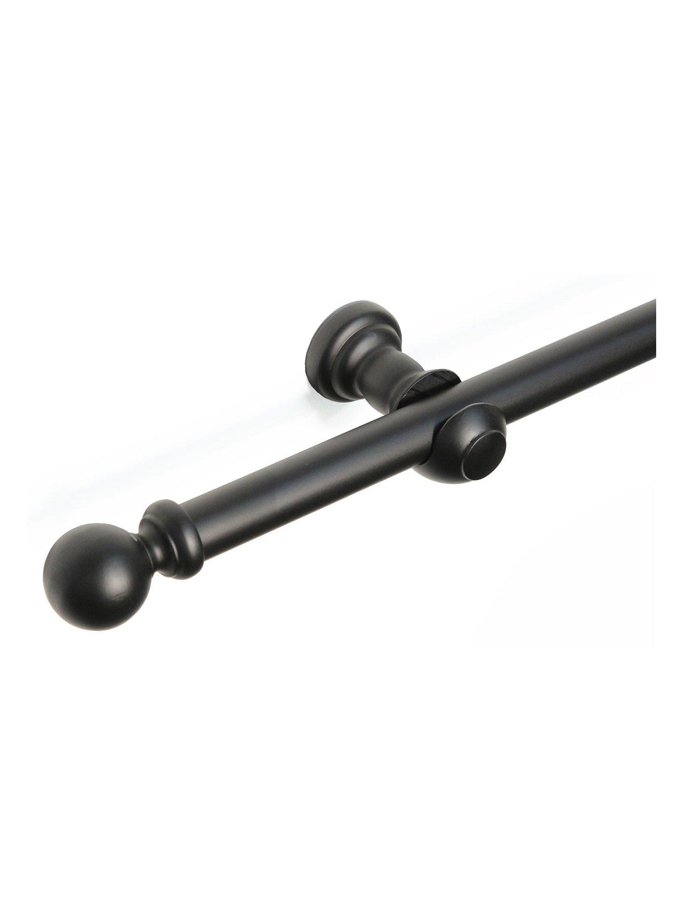 The Very Collection 28mm Ball Wooden Eyelet Pole 400cm