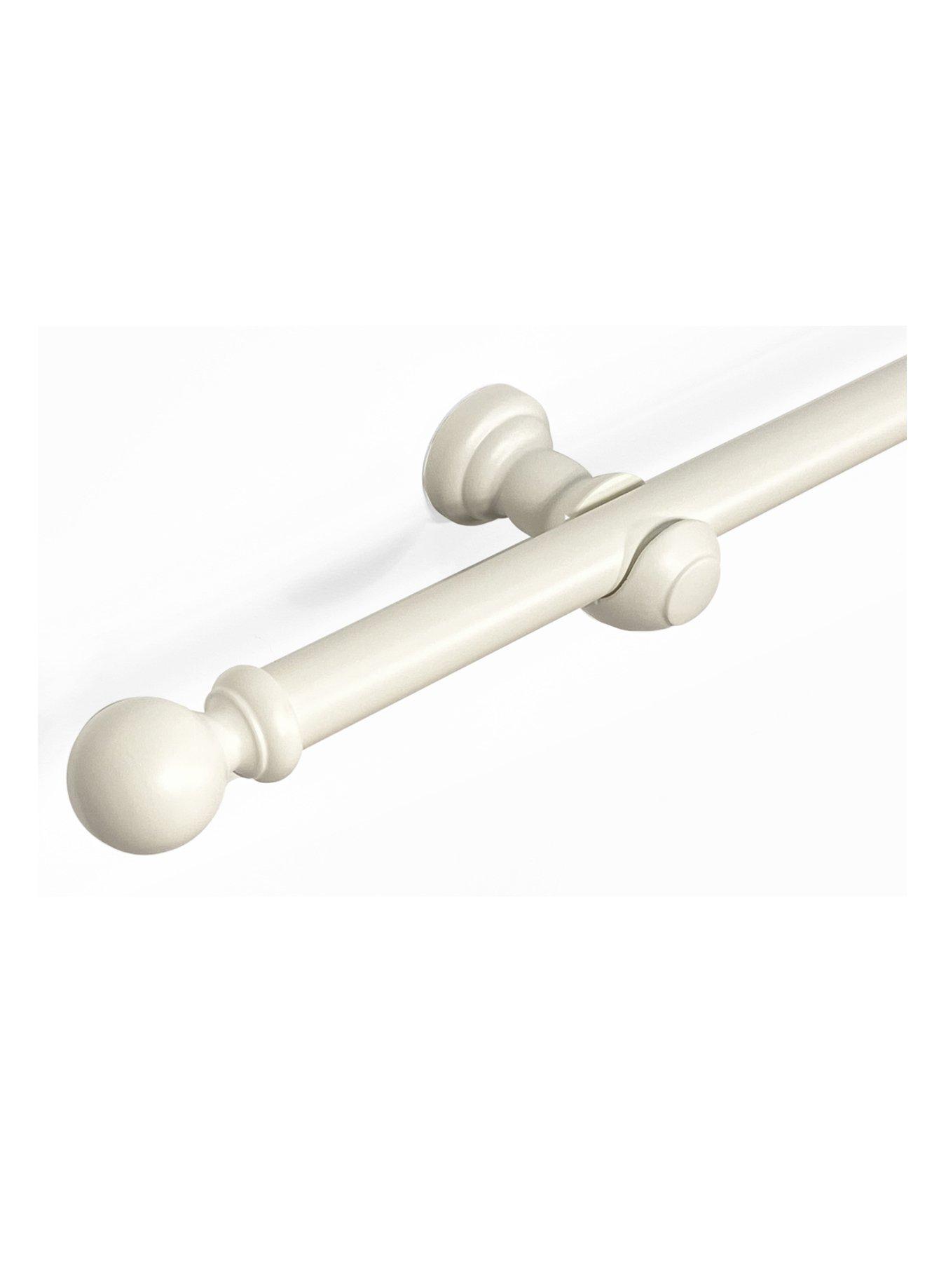 The Very Collection 28mm Ball Wooden Eyelet Pole 400cm