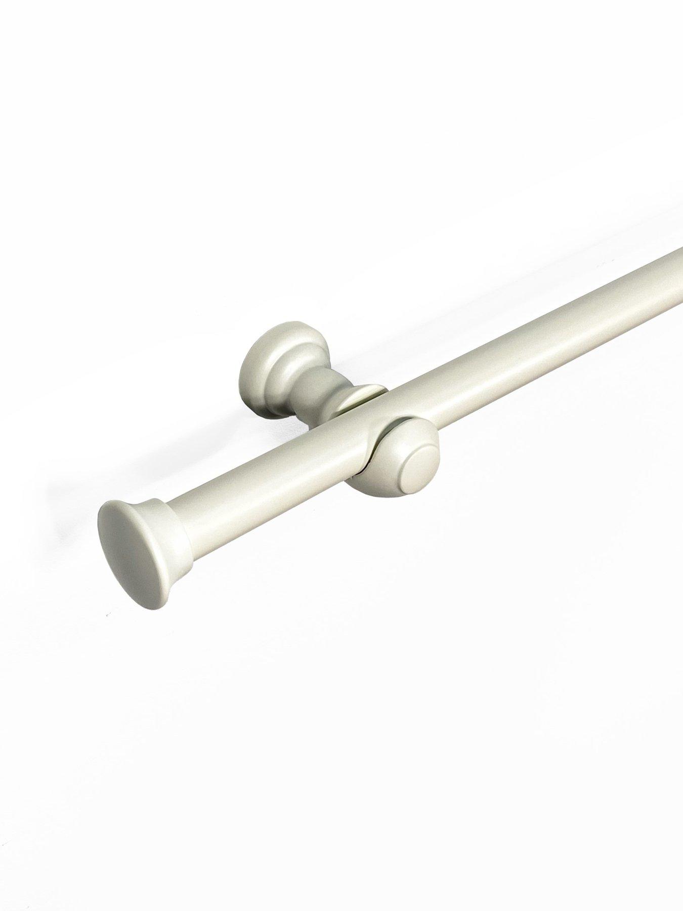 Product photograph of Very Home 28mm Stopper Wood Eyelet Pole 120cm from very.co.uk