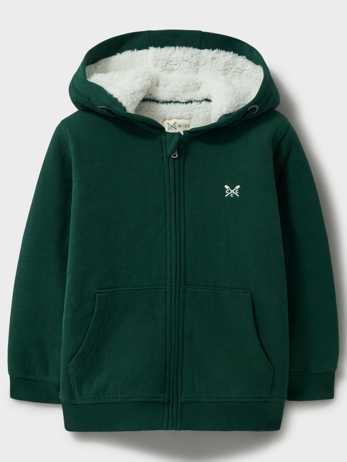 Fleece Hoodie Cosy Hoodies Uk Crew Clothing Boys Teddy Fleece