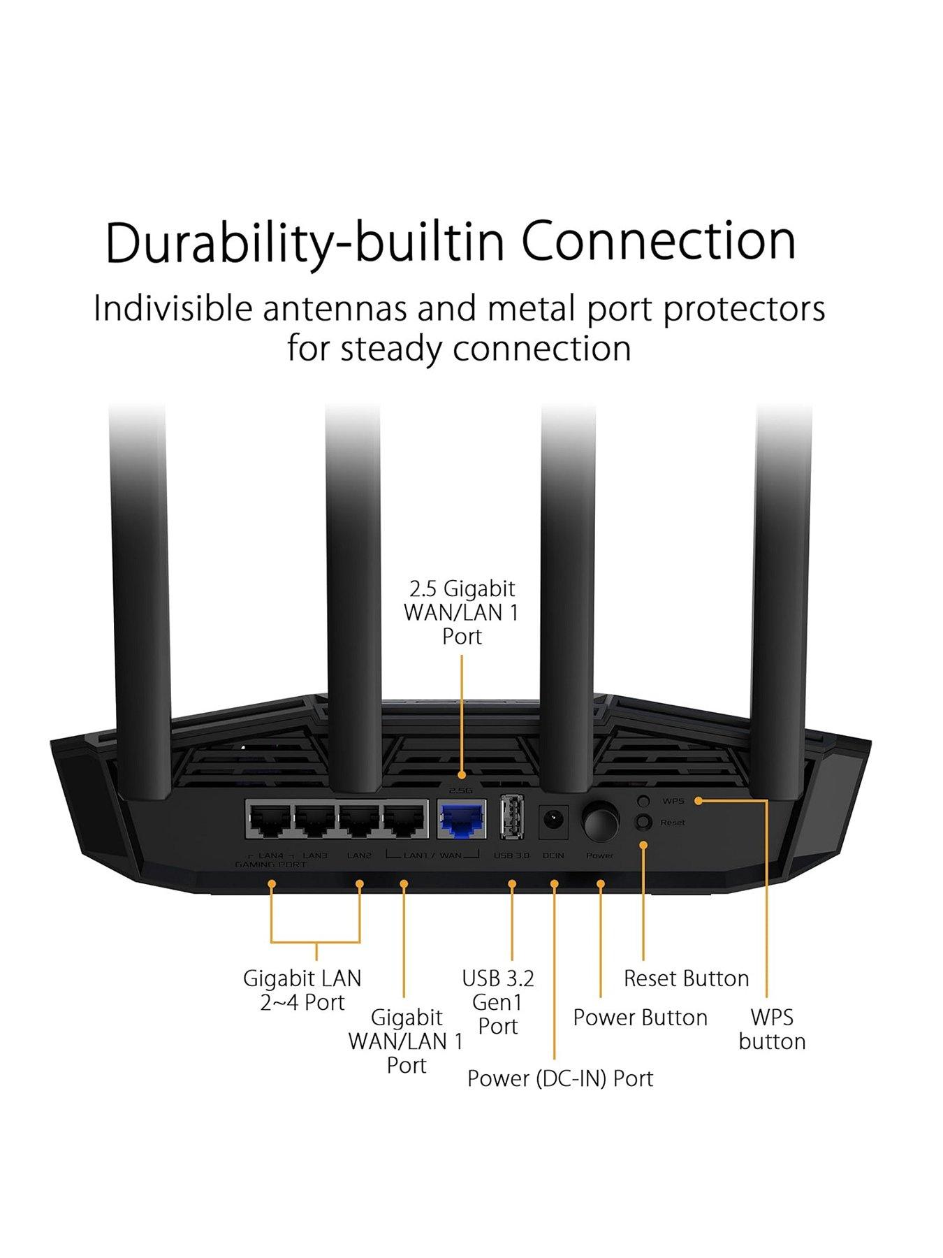 Image 3 of 7 of Asus TUF Gaming BE3600 Dual Band WiFi 7 Gaming Router