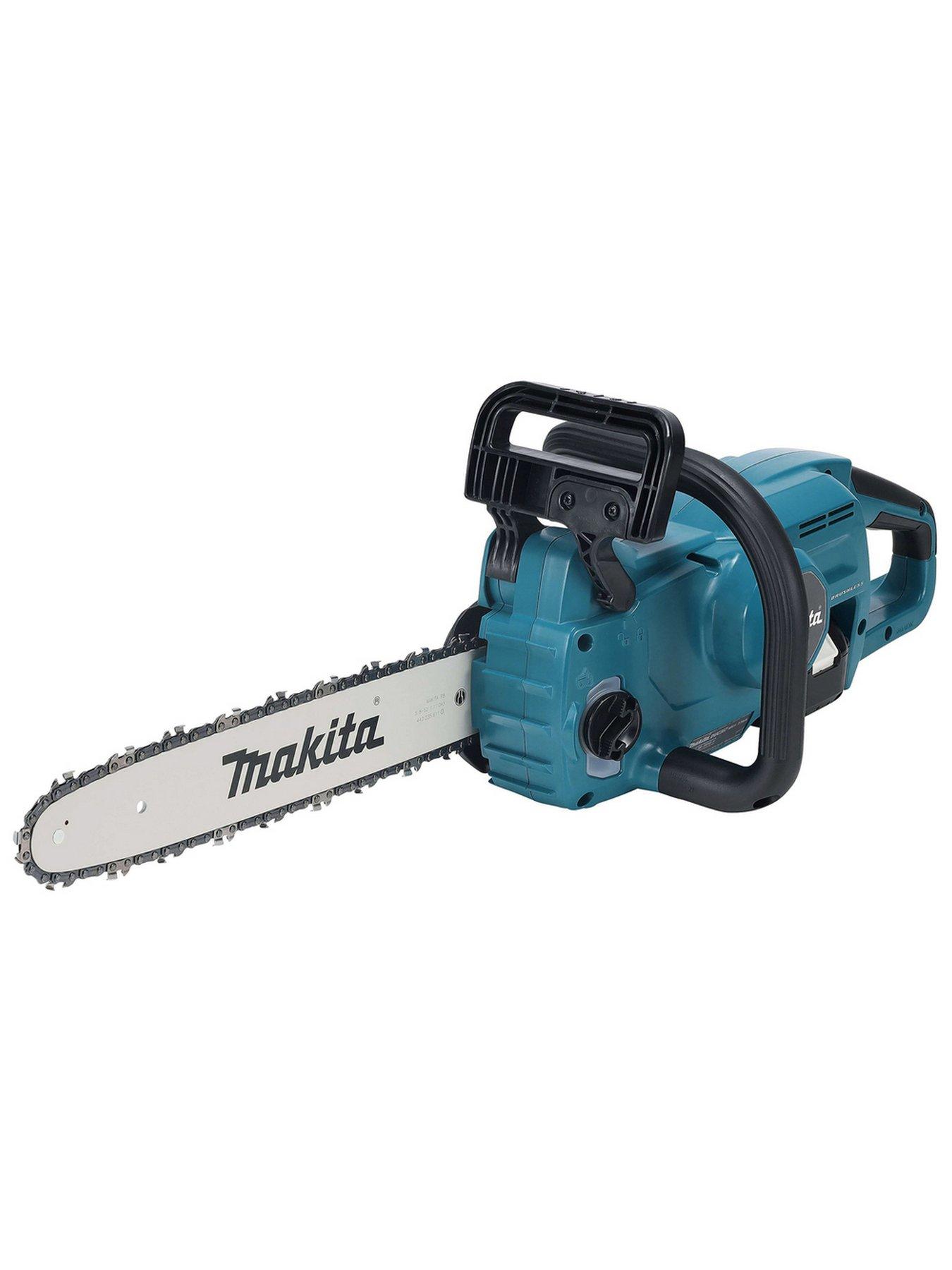 Makita 18V LXT 350mm Brushless Chainsaw X 5Ah Battery Fast