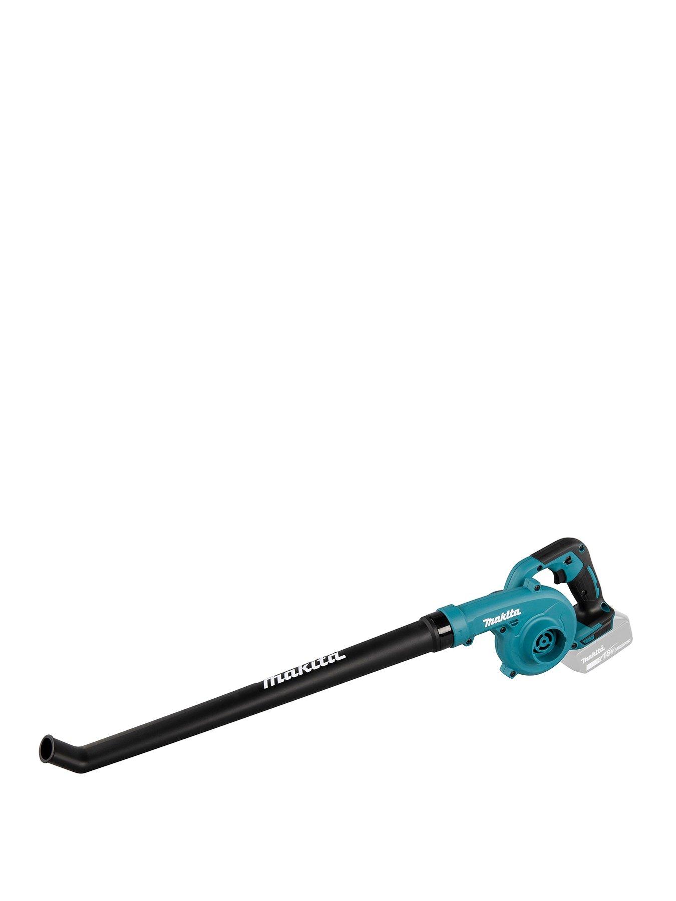 Product photograph of Makita 18v Long Nose Leaf Blower Body Only from very.co.uk
