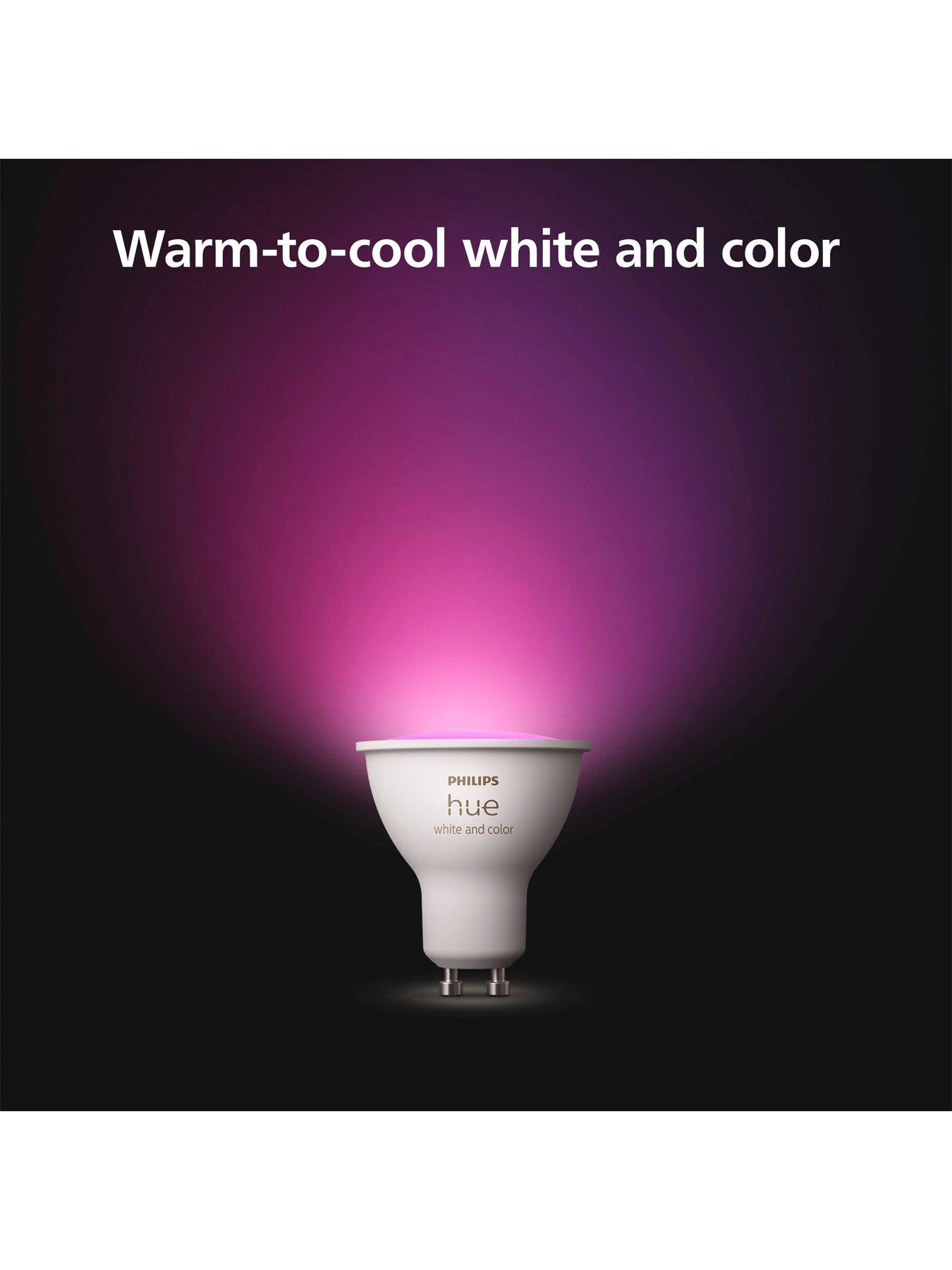 Image 2 of 7 of Philips Hue Philips HueWCA 5.7W GU10 2P UK