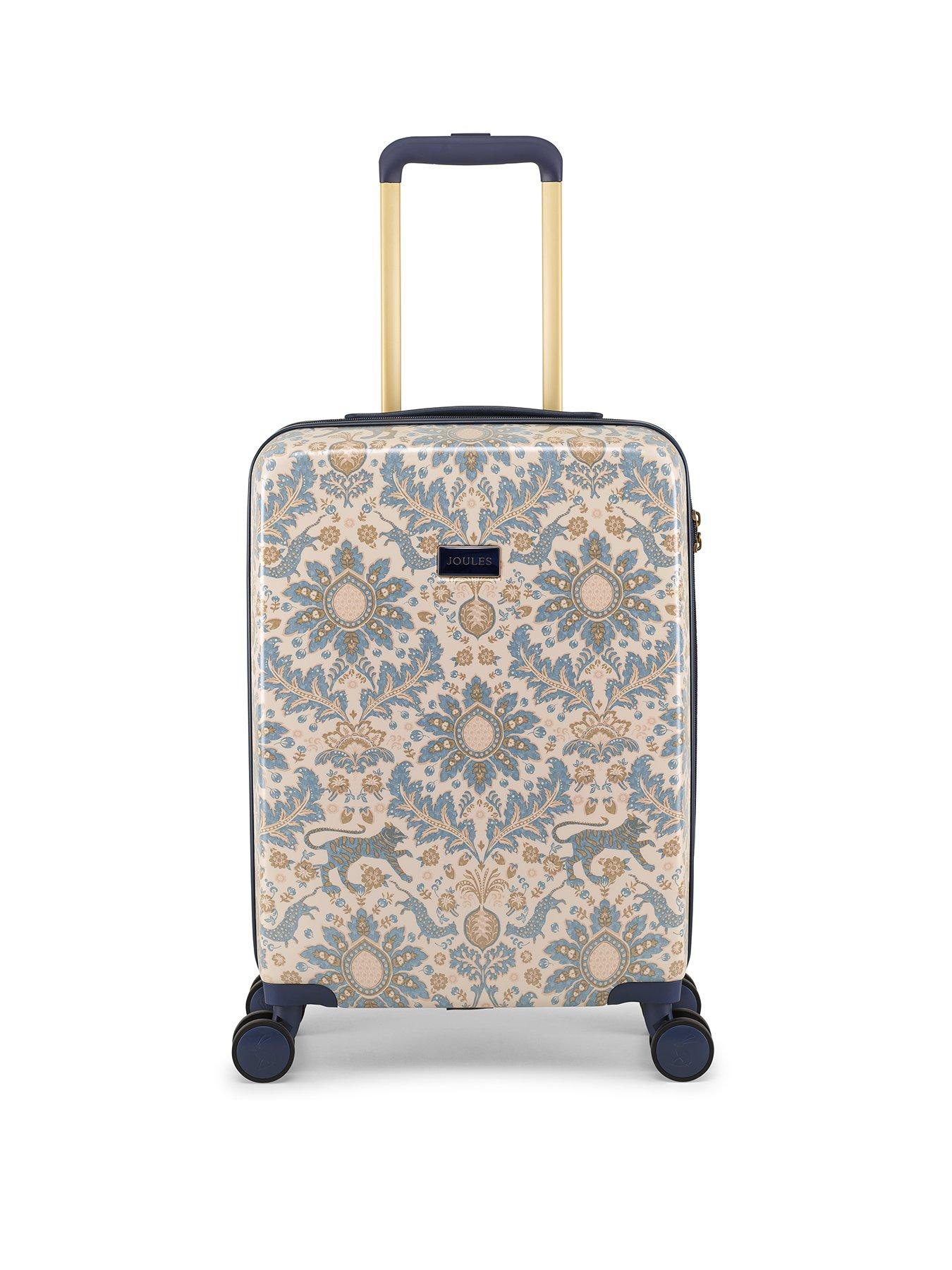 Image 1 of 6 of Joules Damask Cabin Suitcase