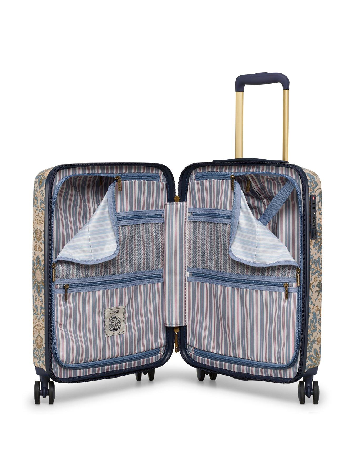 Image 3 of 6 of Joules Damask Cabin Suitcase