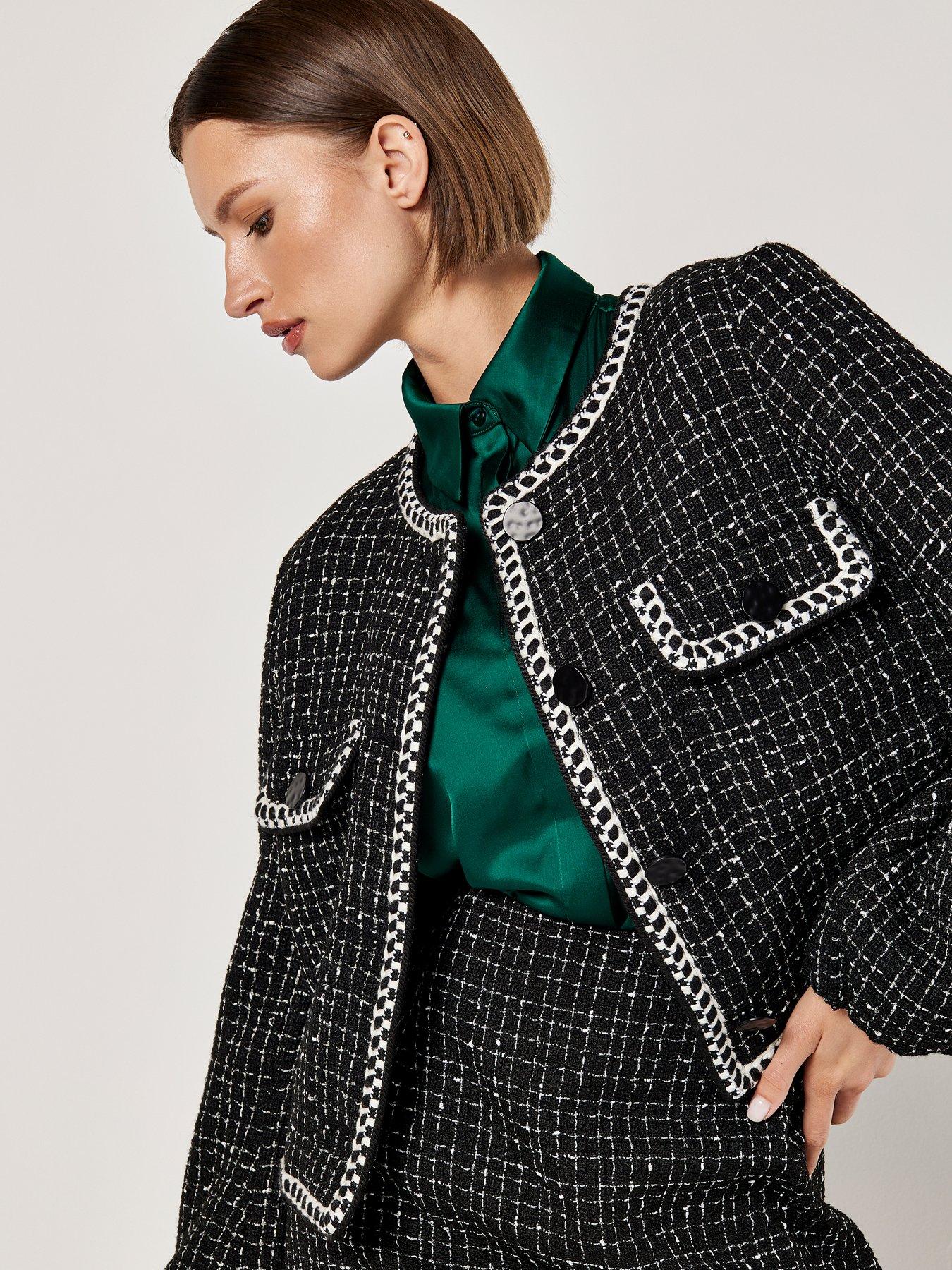 Apricot Printed Jacket With Skirt main image 1