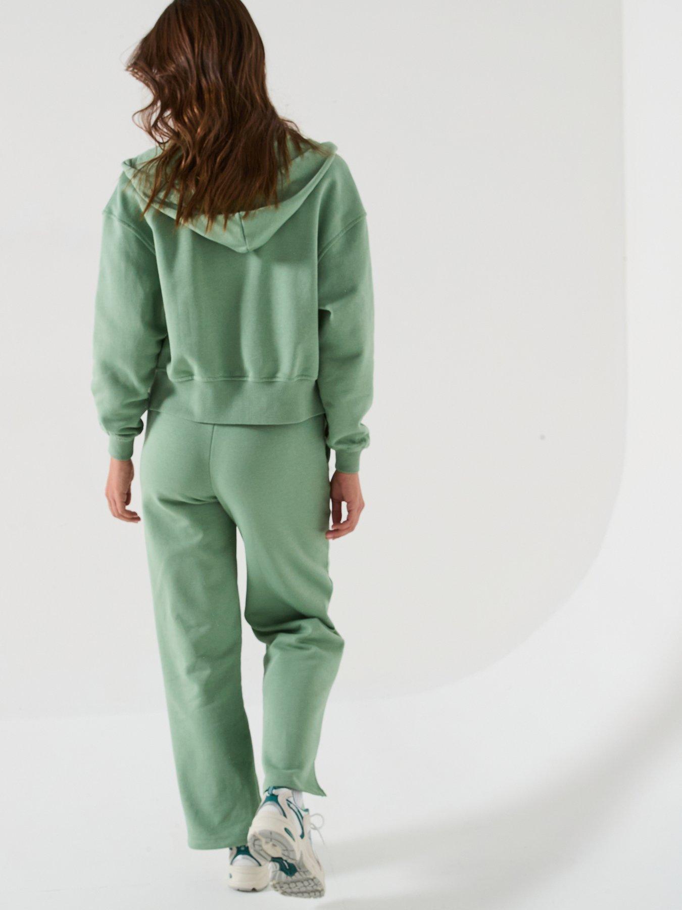 Image 6 of 6 of V by Very Athleisure Wide Leg Jog - Green