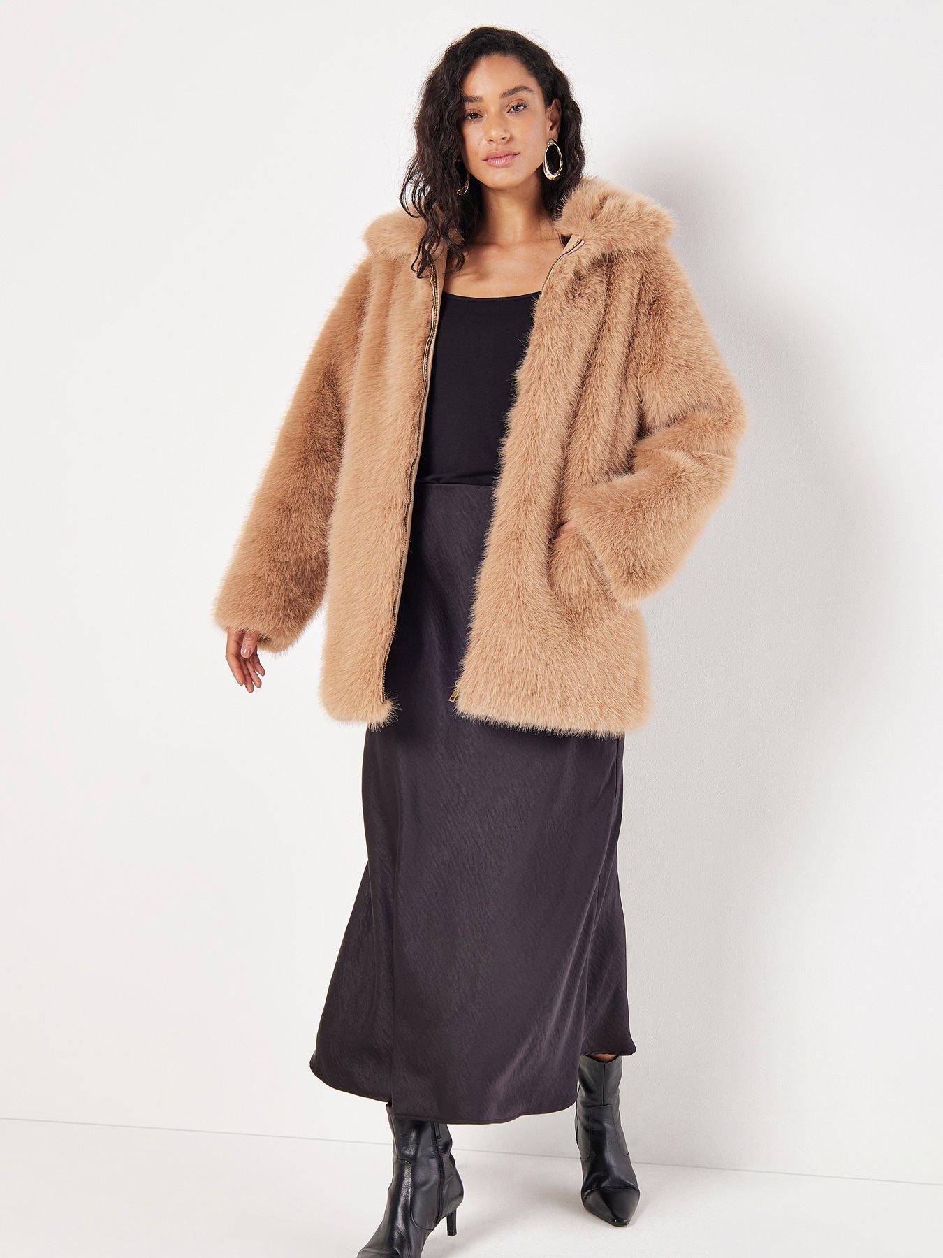 Teddy Jacket Fur Zip Coat Fur Coat Teddy Coats Debenhams Jackets