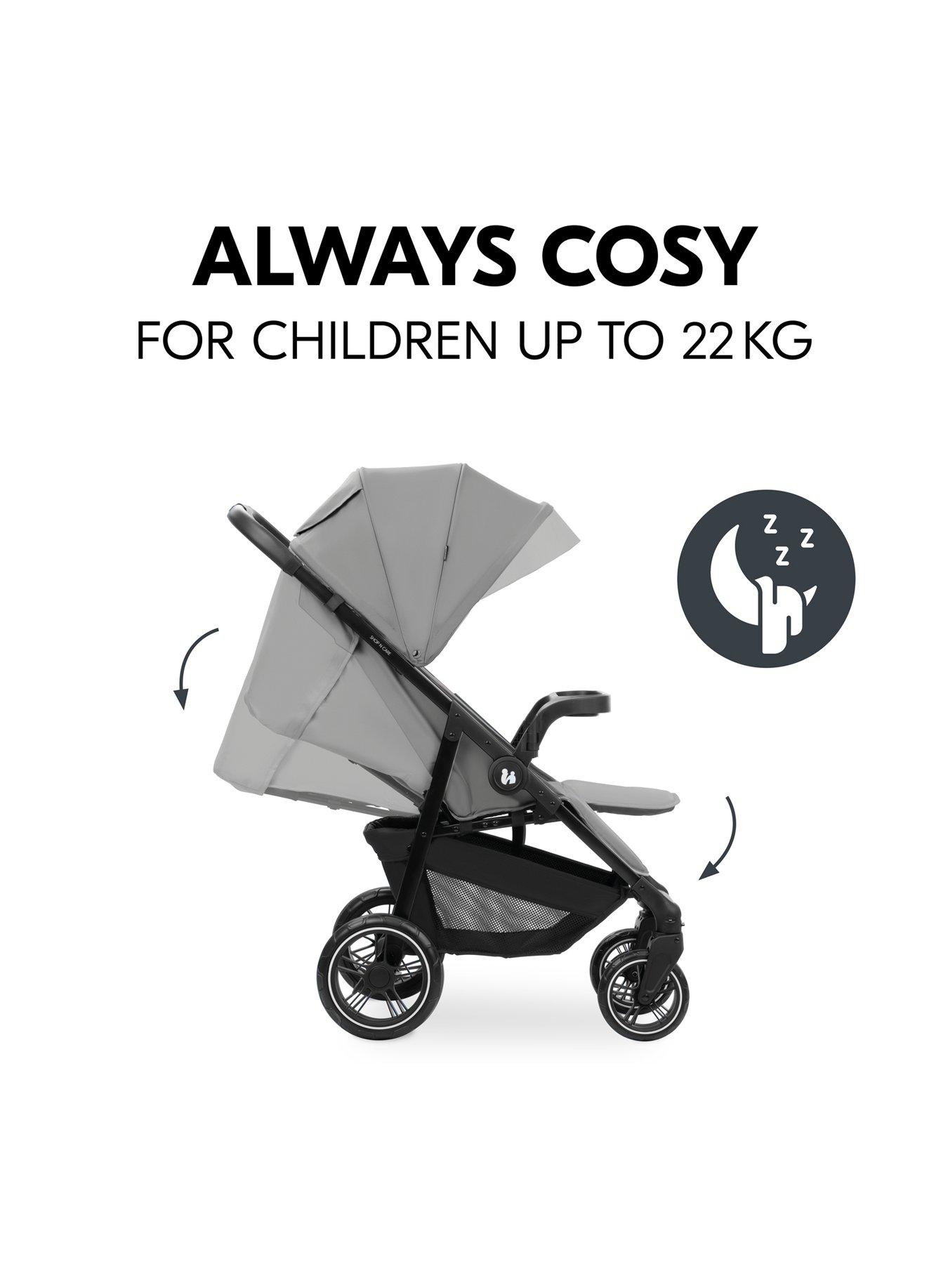Image 5 of 7 of Hauck Shop n Care Stroller - Grey