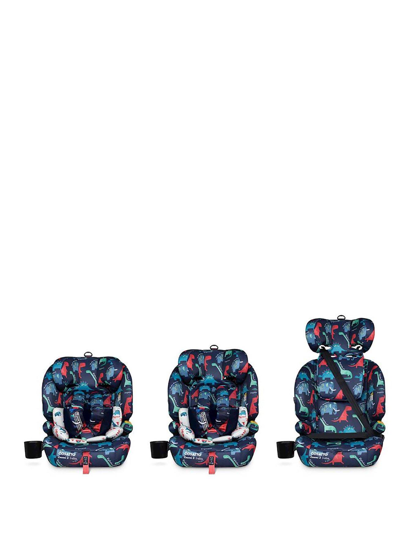 Image 3 of 6 of Cosatto Zoomi 3 iSize ISOFIX &amp; Top Tether Car Seat (76-150cm) - D is For Dino
