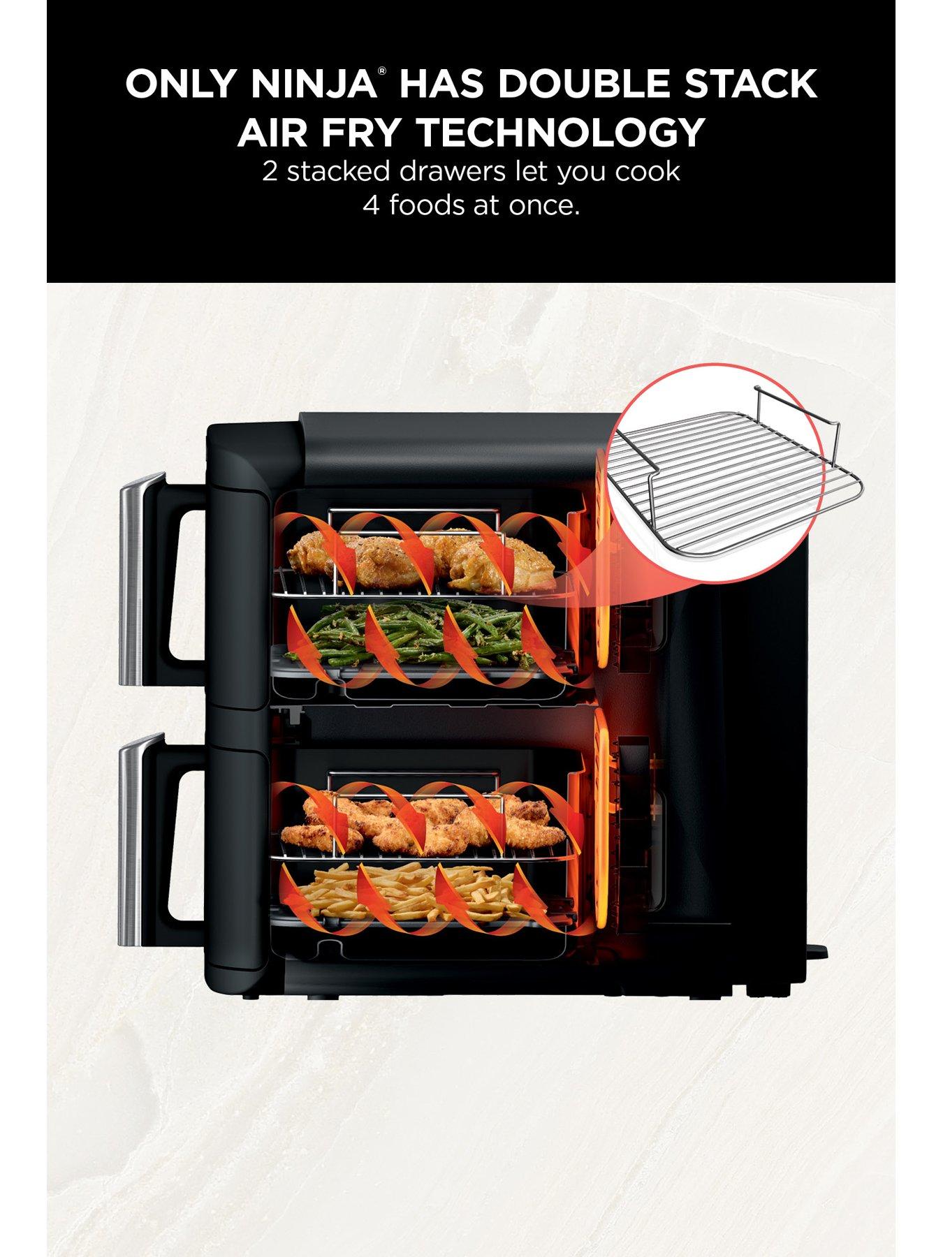 Image 2 of 8 of NINJA Double Stack 2-Drawer Air Fryer 7.6L - SL300UK