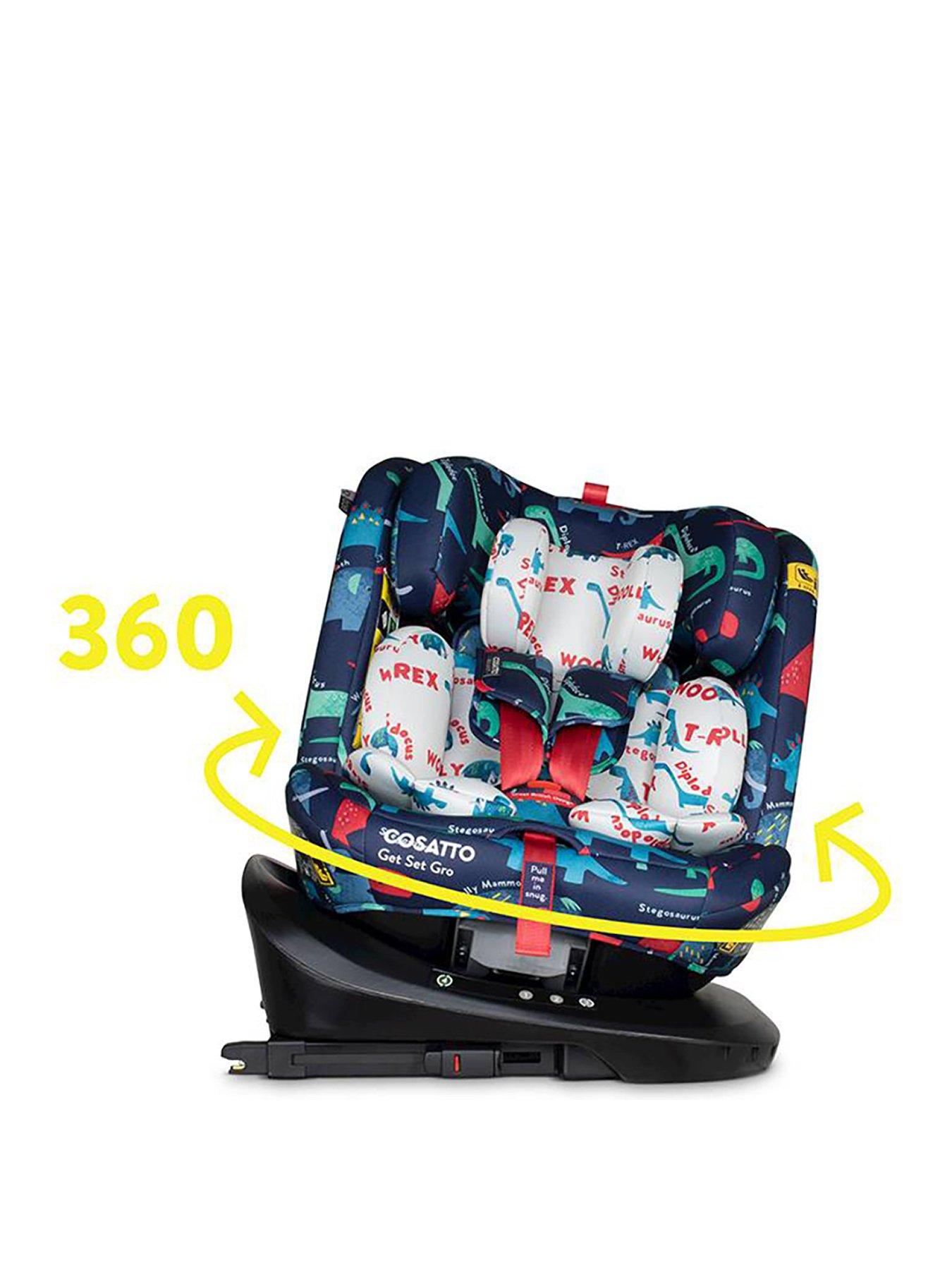 Cosatto Get Set Grow i-Size 360 Car Seat - D is for Dino