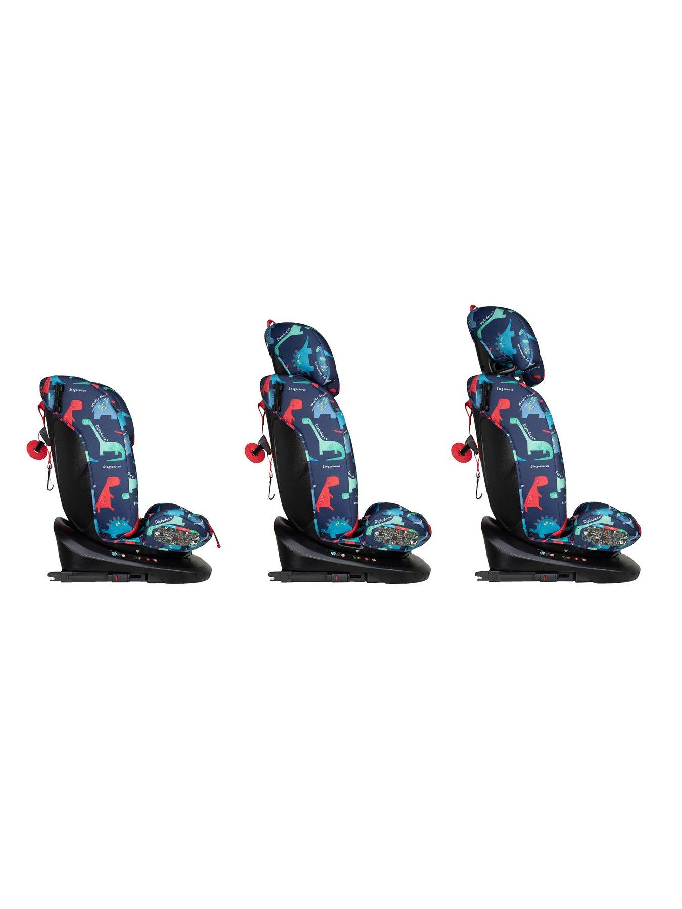 Image 6 of 8 of Cosatto Get Set Grow i-Size 360 Car Seat - D is for Dino