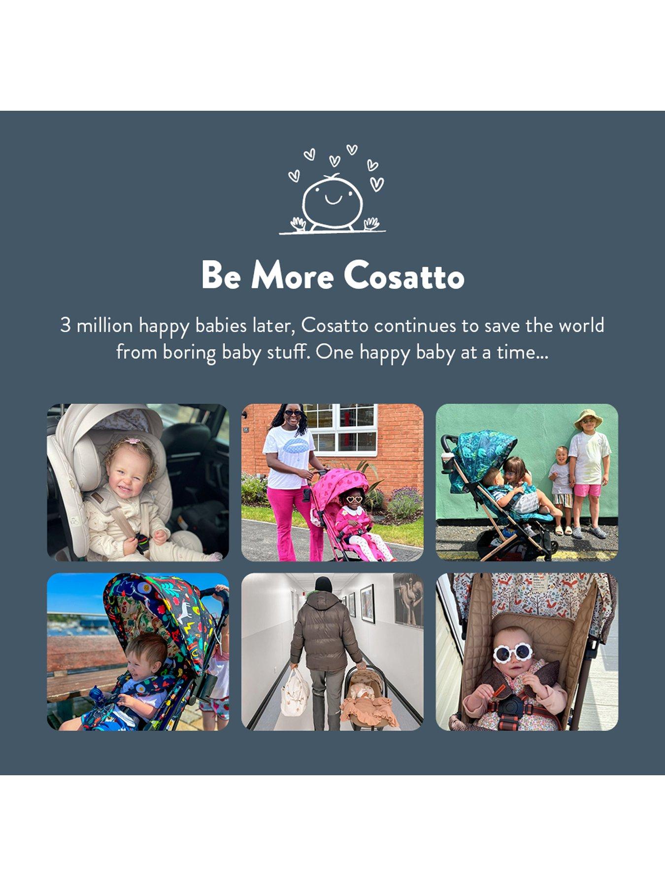 Image 7 of 8 of Cosatto Get Set Grow i-Size 360 Car Seat - D is for Dino