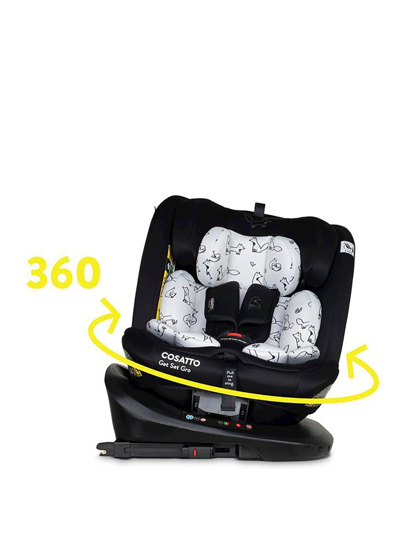 undefined Get Set Gro iSize 360 Car Seat - Foxed