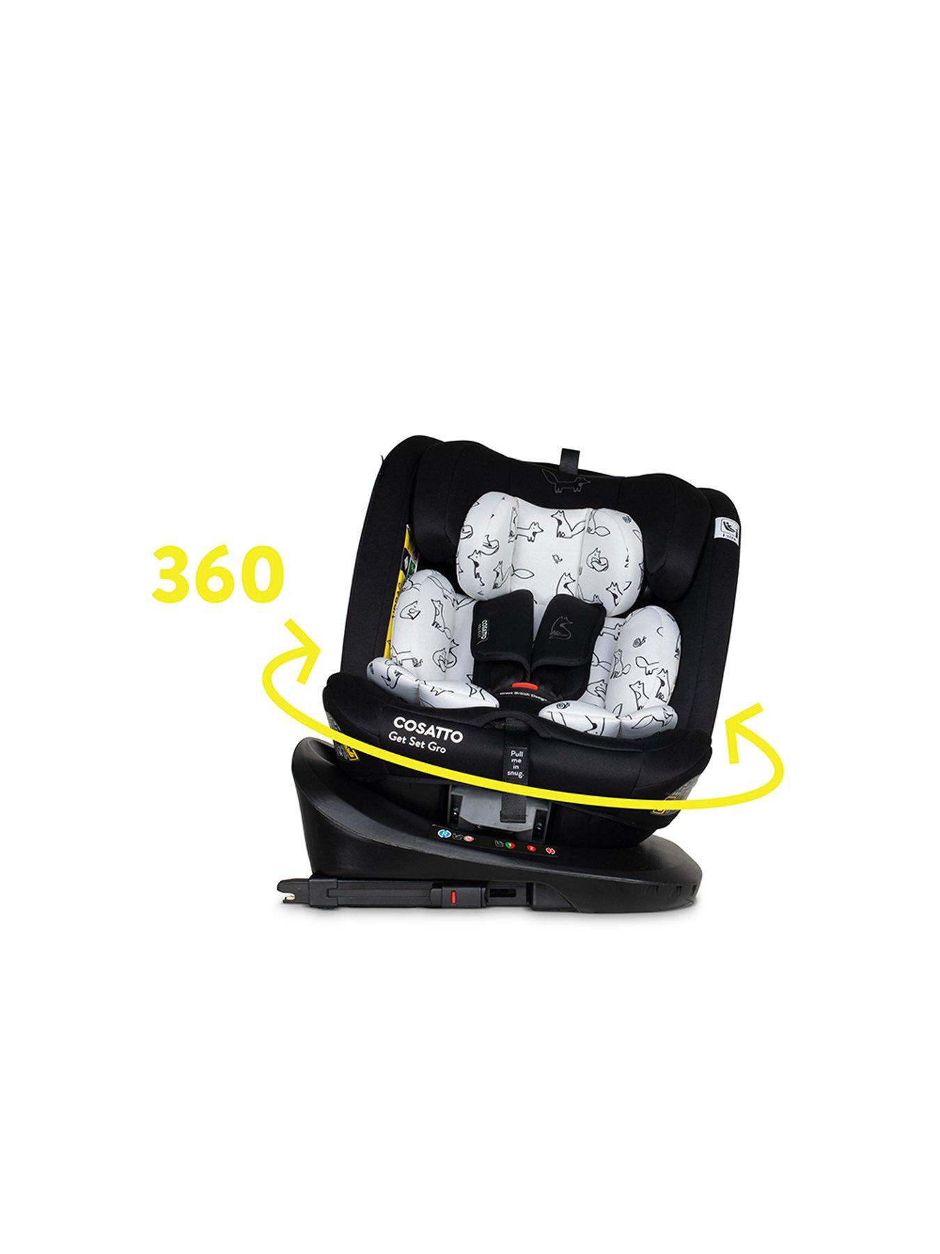 Image 2 of 8 of Cosatto Get Set Grow i-Size 360 Car Seat - Foxed