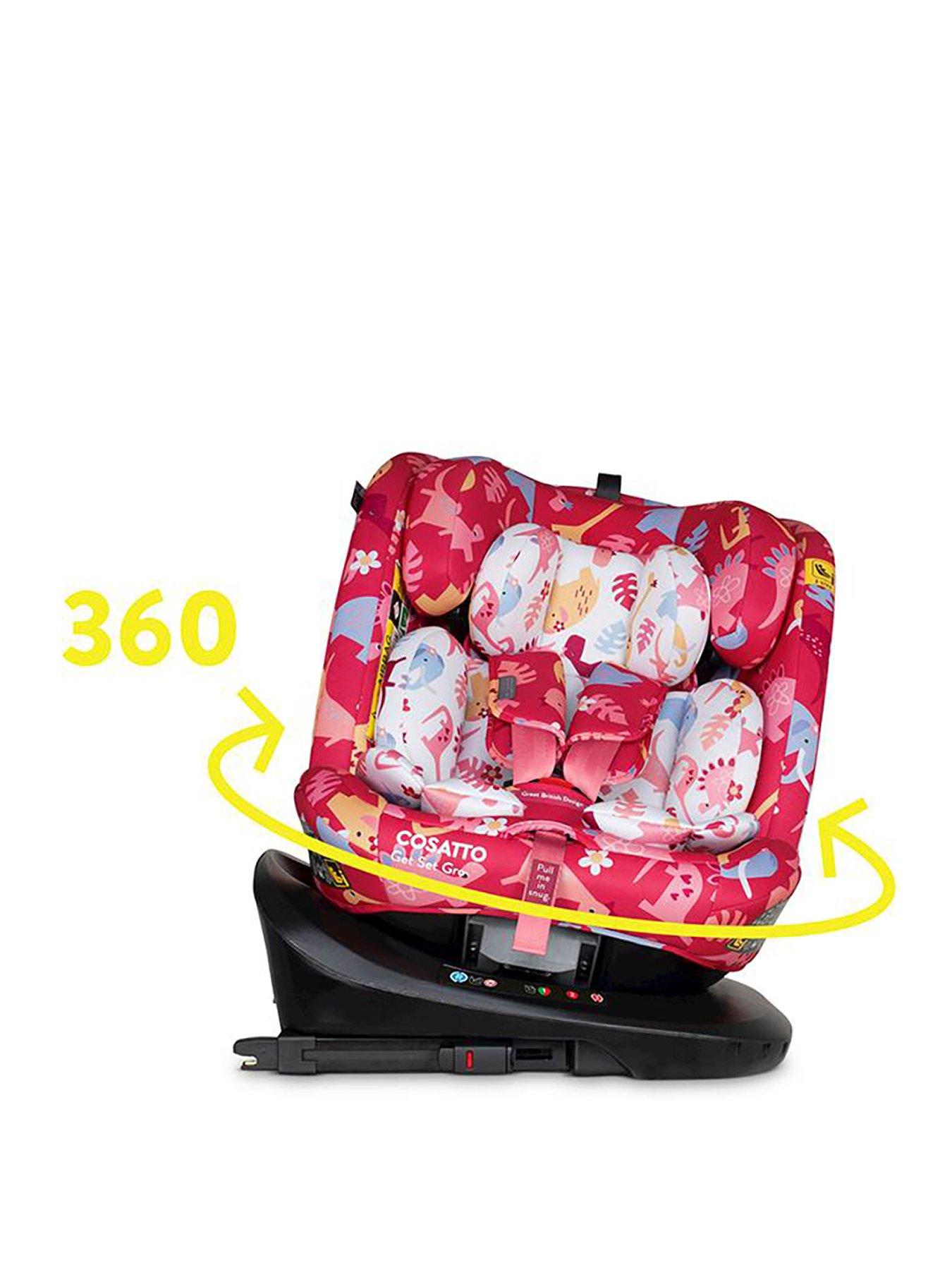 Cosatto Get Set Grow i-Size 360 Car Seat - Dino Delite