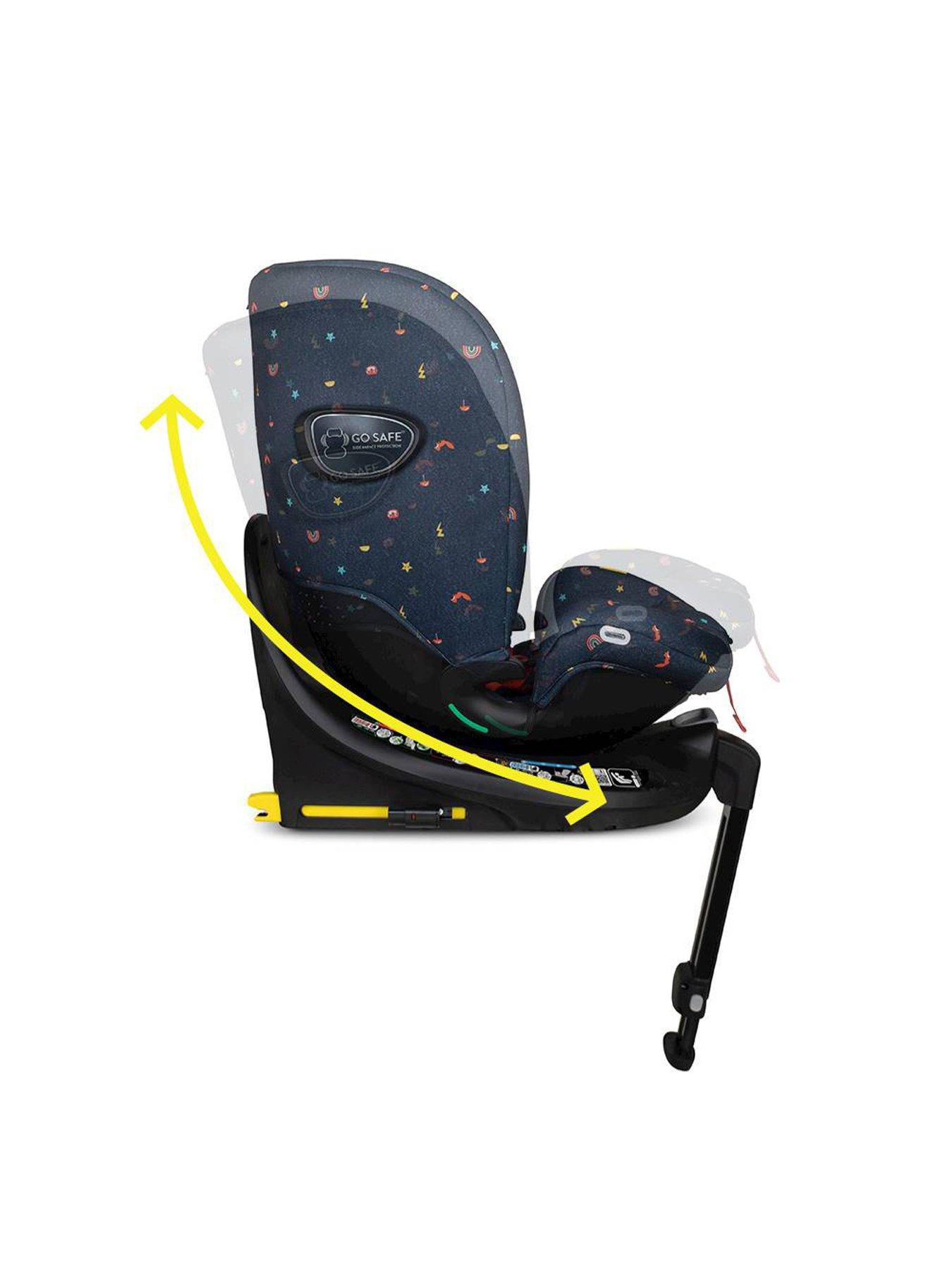 Image 6 of 8 of Cosatto All in All Extra iSize 360 Rotate R129 Car Seat (40-150cm) - Doodle Days