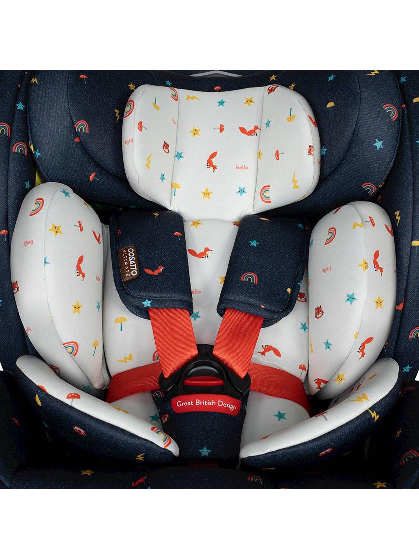 Image 7 of 8 of Cosatto All in All Extra iSize 360 Rotate R129 Car Seat (40-150cm) - Doodle Days