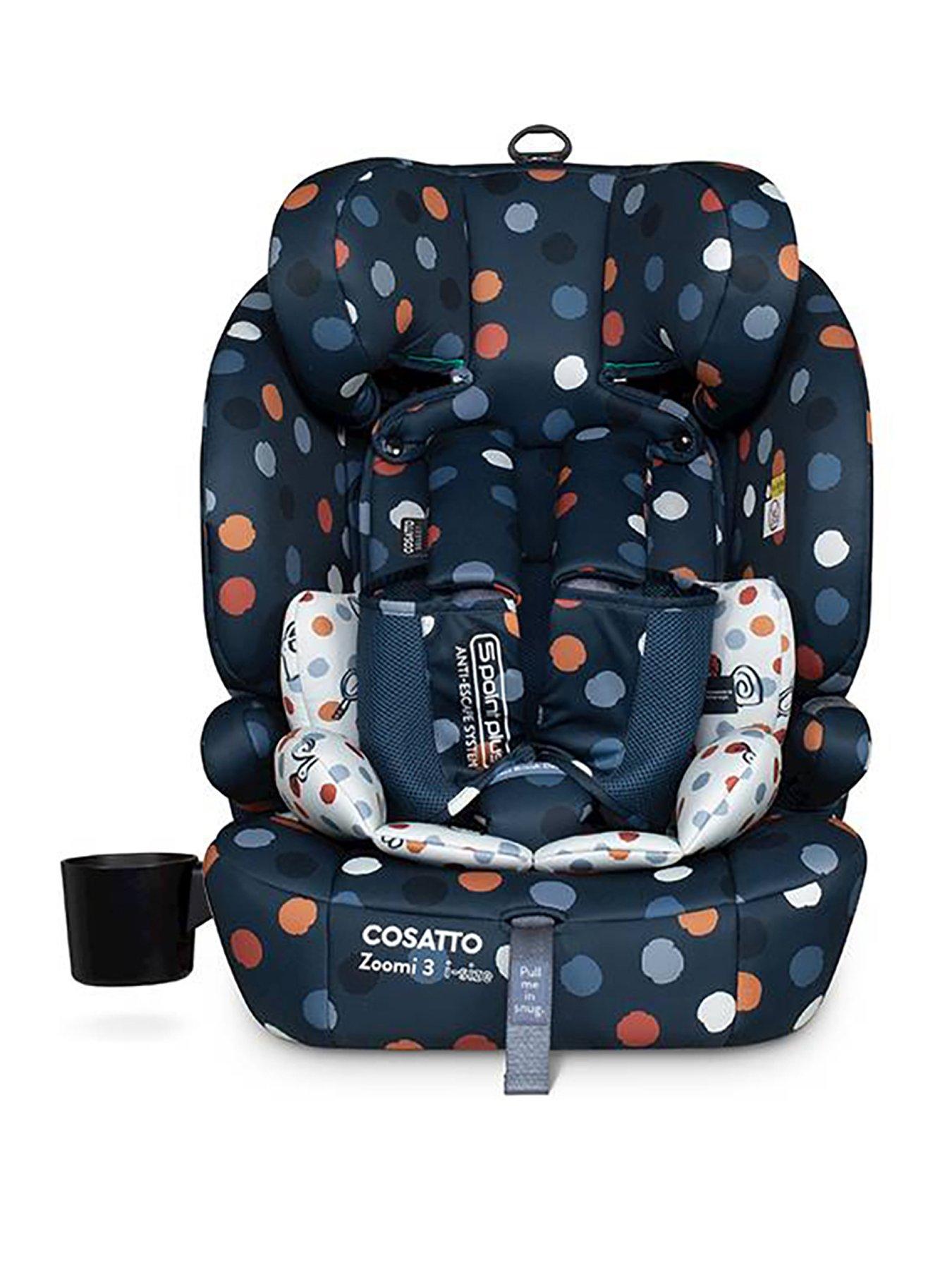 Image 1 of 6 of Cosatto Zoomi 3 iSize ISOFIX &amp; Top Tether Car Seat (76-150cm) - Spot On