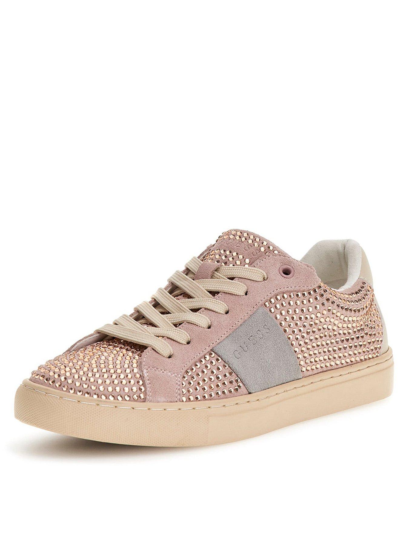 undefined Toda Glitter Sneaker - Pink