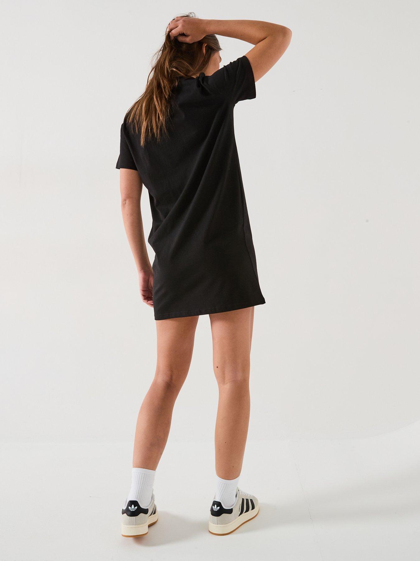 Image 2 of 5 of Everyday Jersey Basic Mini Dress - Black