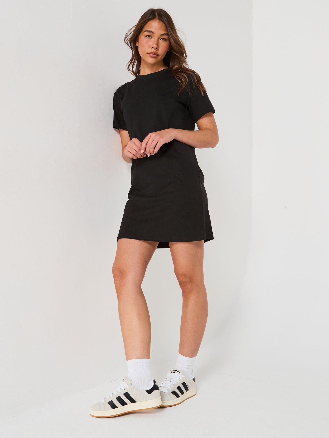 Image 3 of 5 of Everyday Jersey Basic Mini Dress - Black