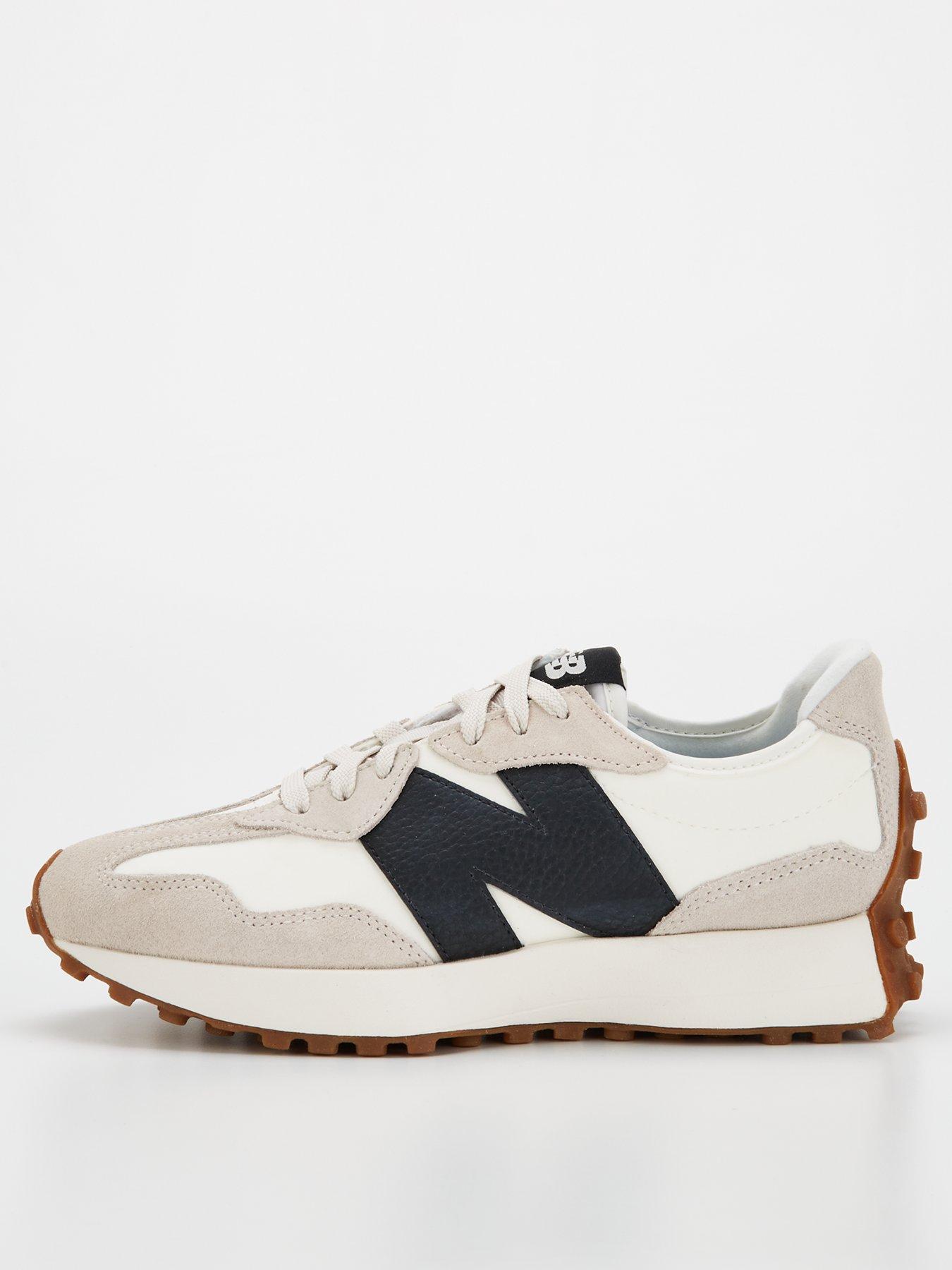New Balance Women's 327 Trainers - Off-White/Black
