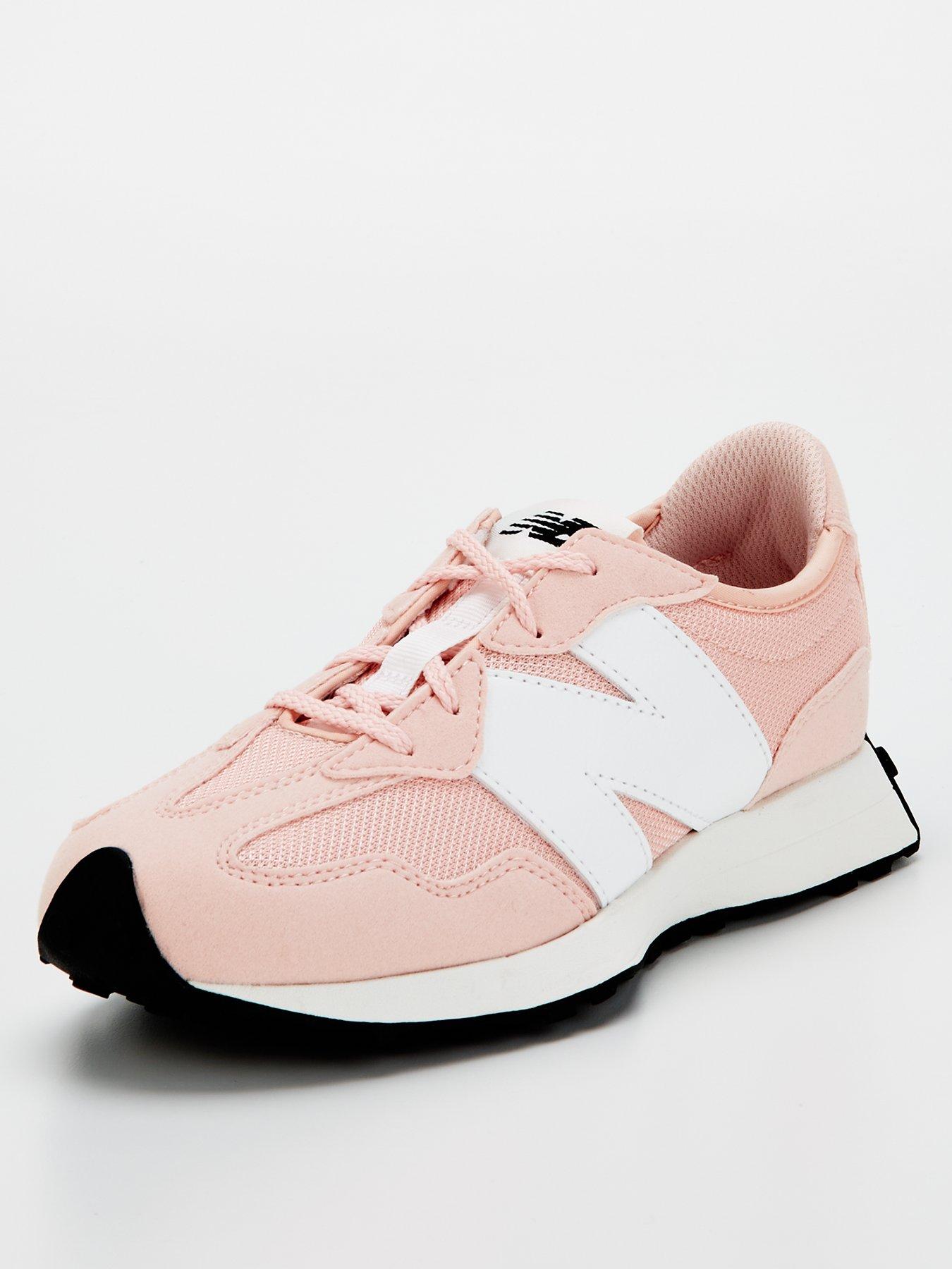New Balance Junior Girls' 327 Trainers Pink/White Very