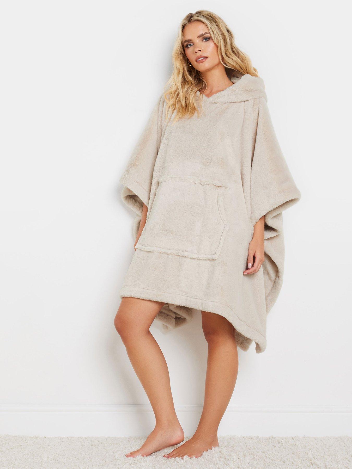 Image 1 of 4 of PixieGirl Petite Blanket Hoodie - Natural