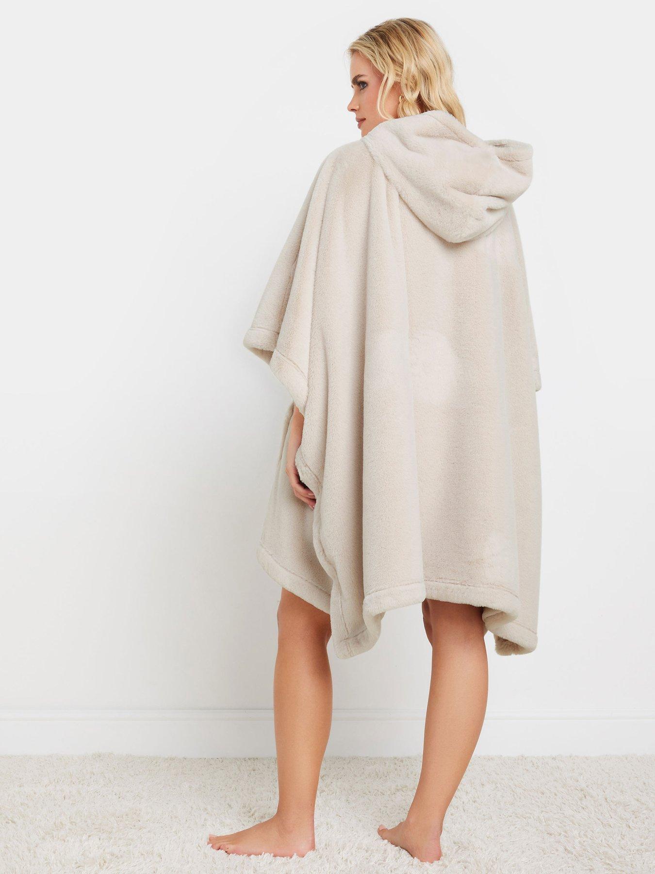 Image 2 of 4 of PixieGirl Petite Blanket Hoodie - Natural