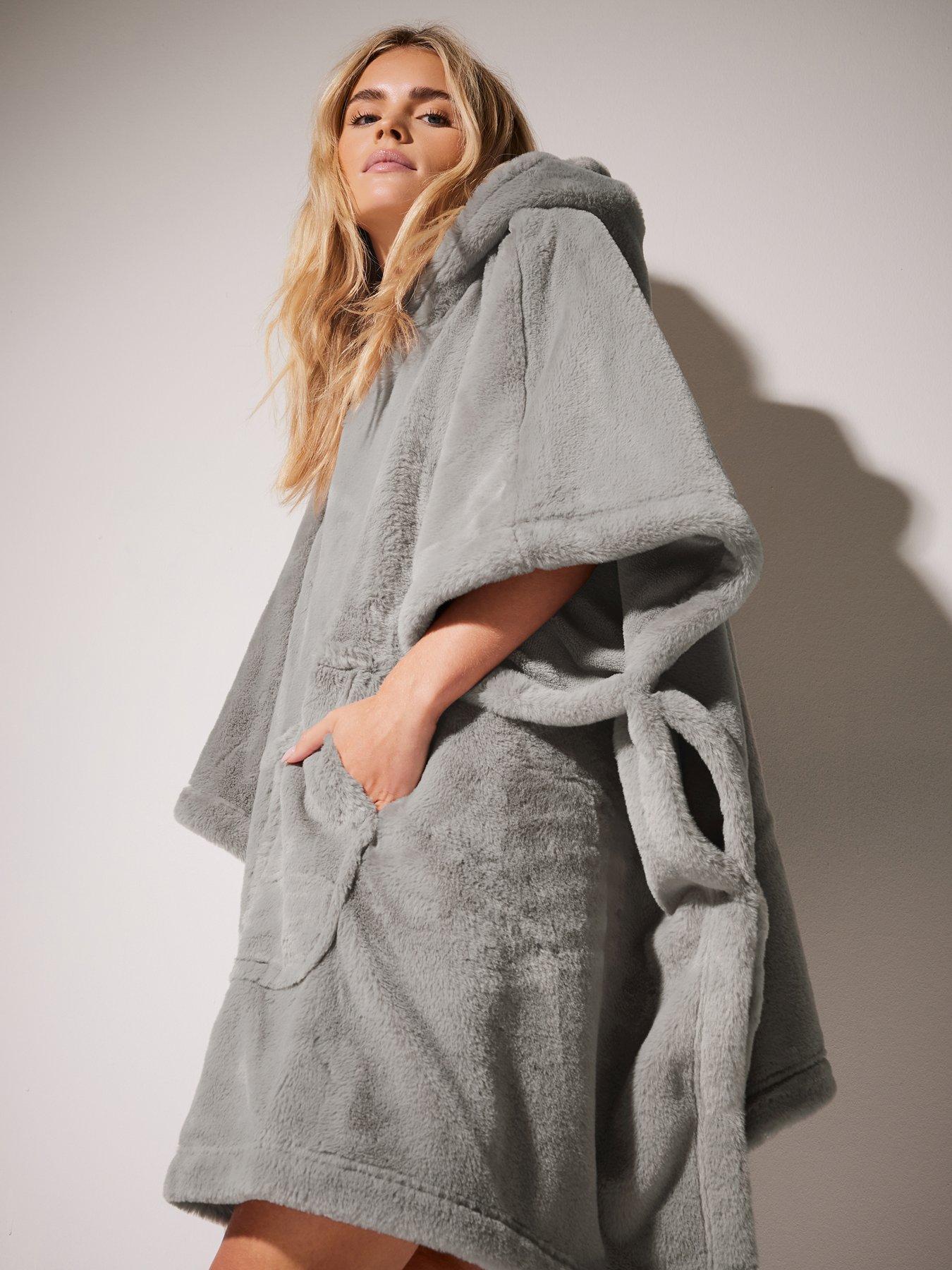 PixieGirl Petite Blanket Hoodie - Grey