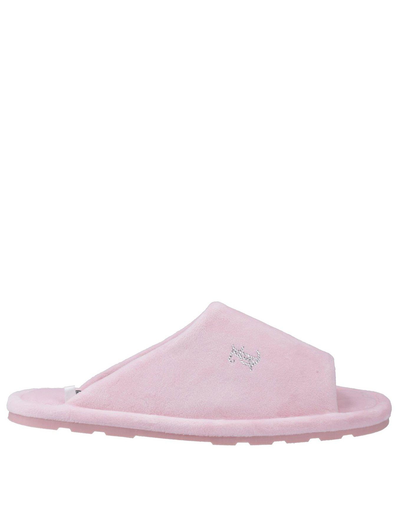 Juicy Couture Vivien Velour Padded Slipper Pink Very