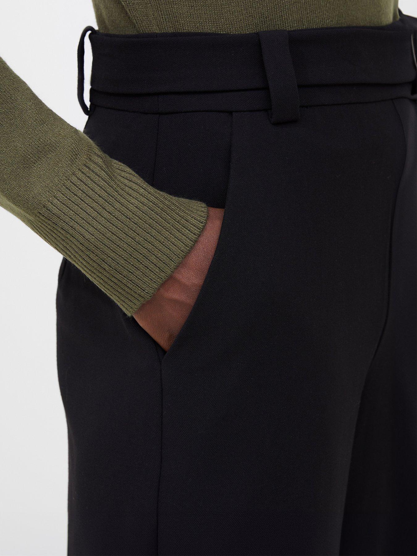 W.ANGLE Women CO Hem Mesh Band Flare Culotte main image 0