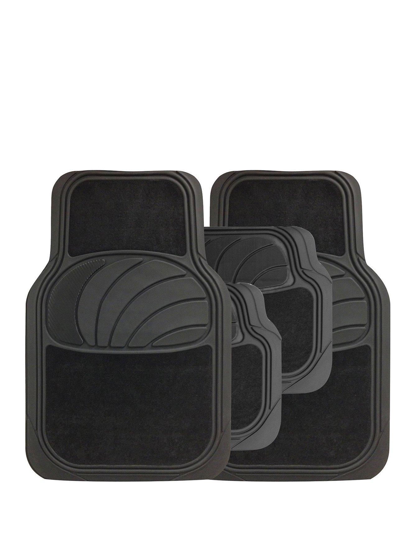 Product photograph of Streetwize Car Mat Set - Rubber Carpet from very.co.uk