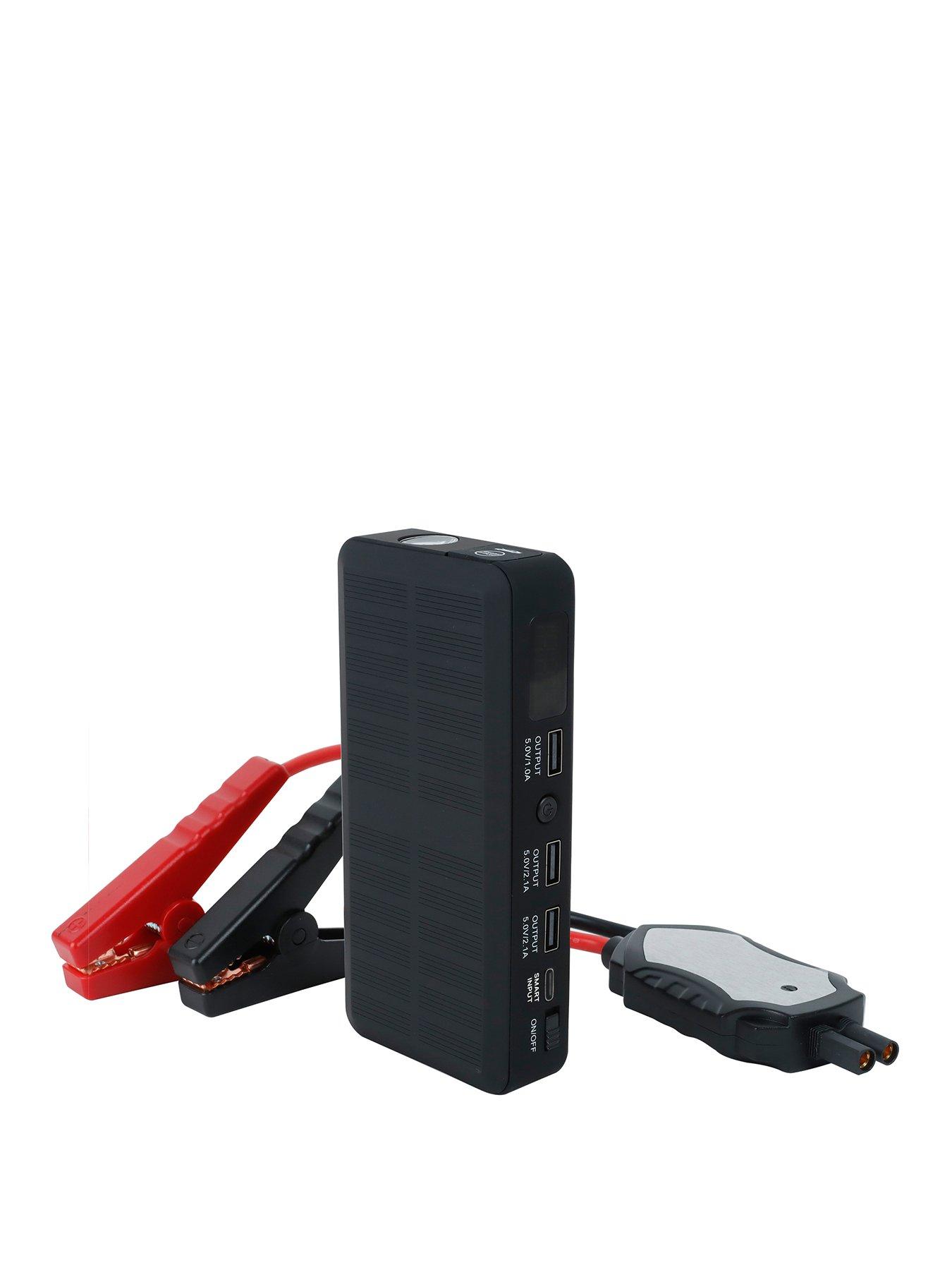 Product photograph of Streetwize 600 Amp Emergency Jump Starter Amp Portable Power Bank With Digital Display from very.co.uk