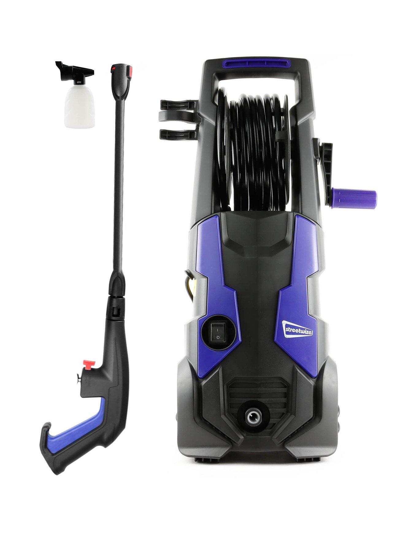 Product photograph of Streetwize 1900w Pressure Washer With Accessory Kit from very.co.uk