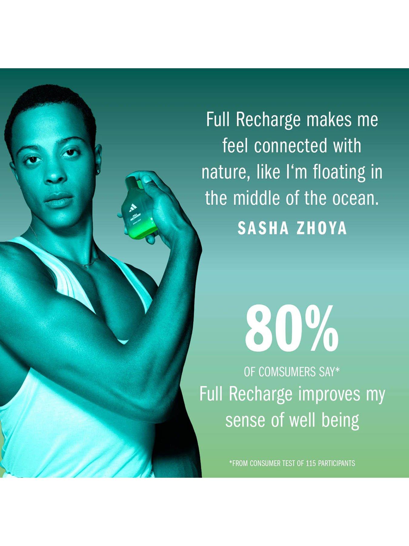 Image 3 of 4 of adidas Vibes Full Recharge EDP For All -&nbsp;100ml