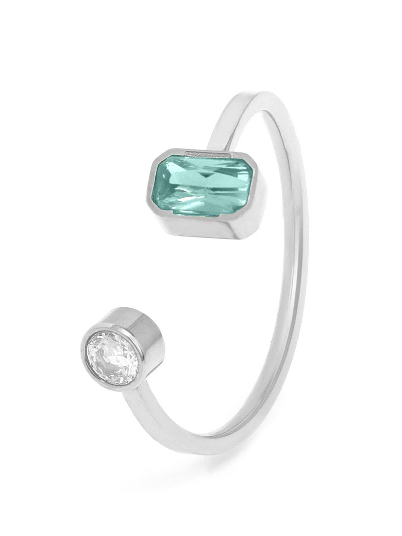 undefined Birthstone Ring - Silver